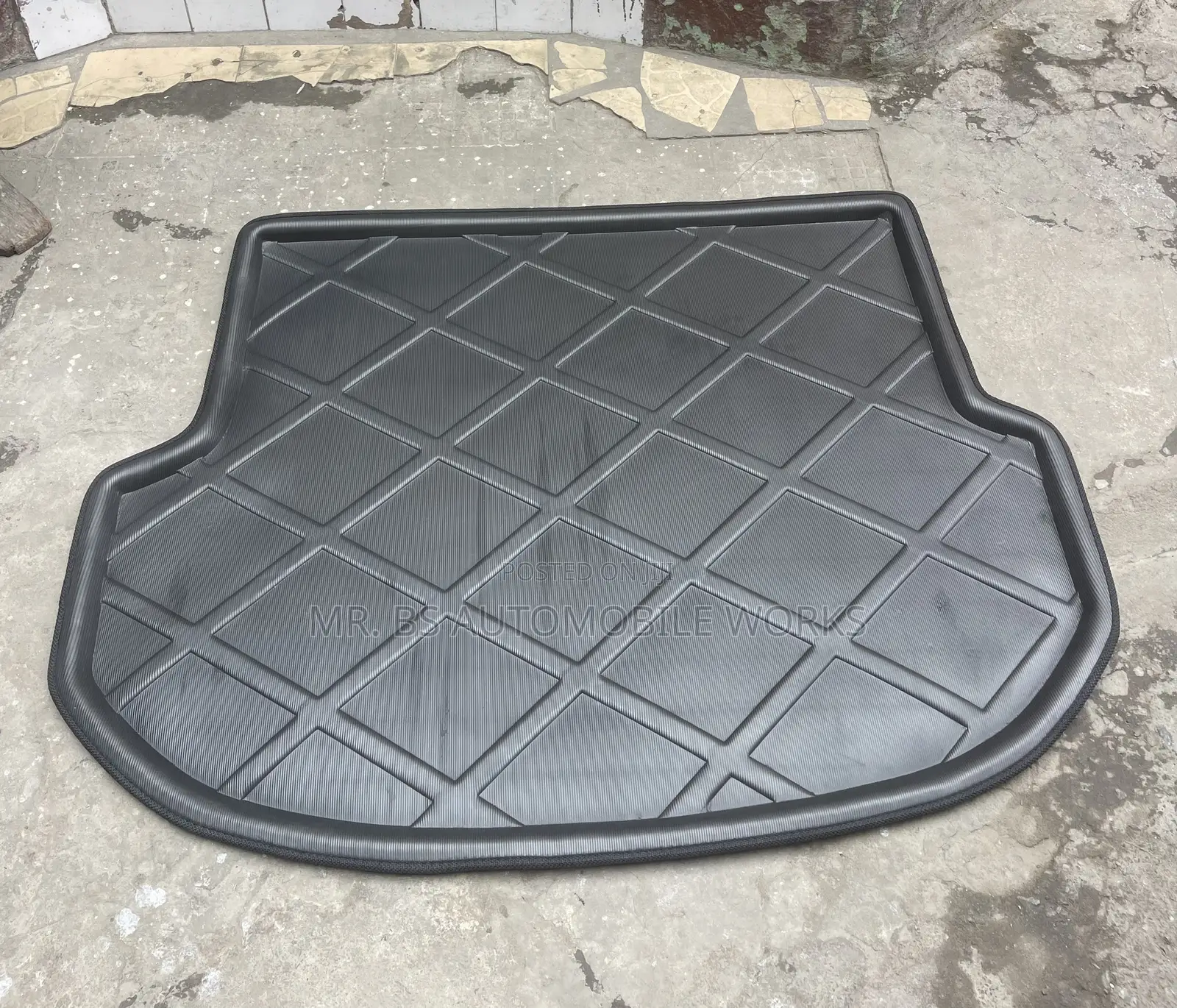 Hyundai Santa Fe/ Ix 45 Booth/Trunk Mat(Carpet) 2013 To 2022 Models