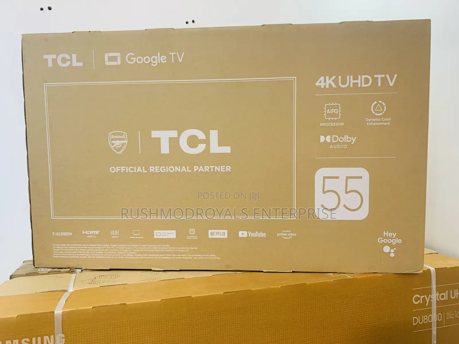 Experience Smarter Tv With the TCL 55" Google Tv P635