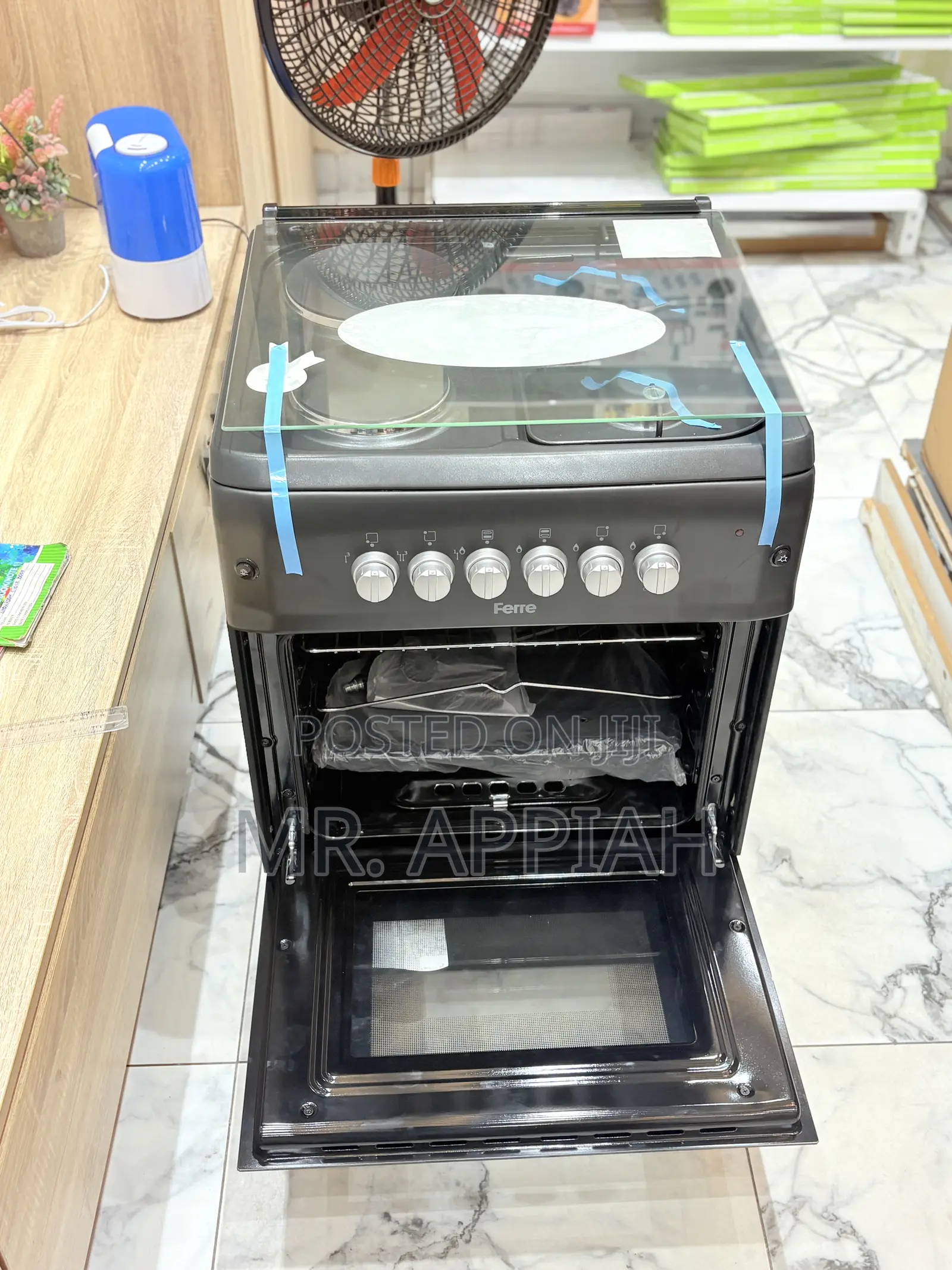 High Quality Ferre 60x60 2 Gas With 2 Electric Burner With Grill