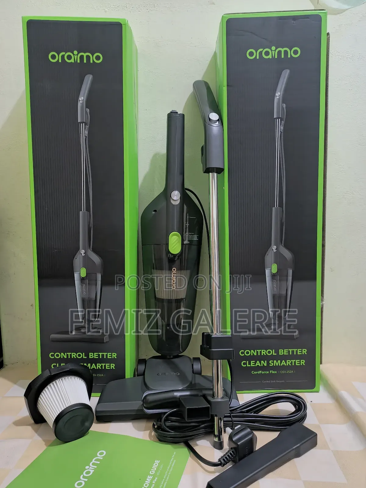 Oraimo Cordforce Flex Corded 2-in-1 Stick Vacuum