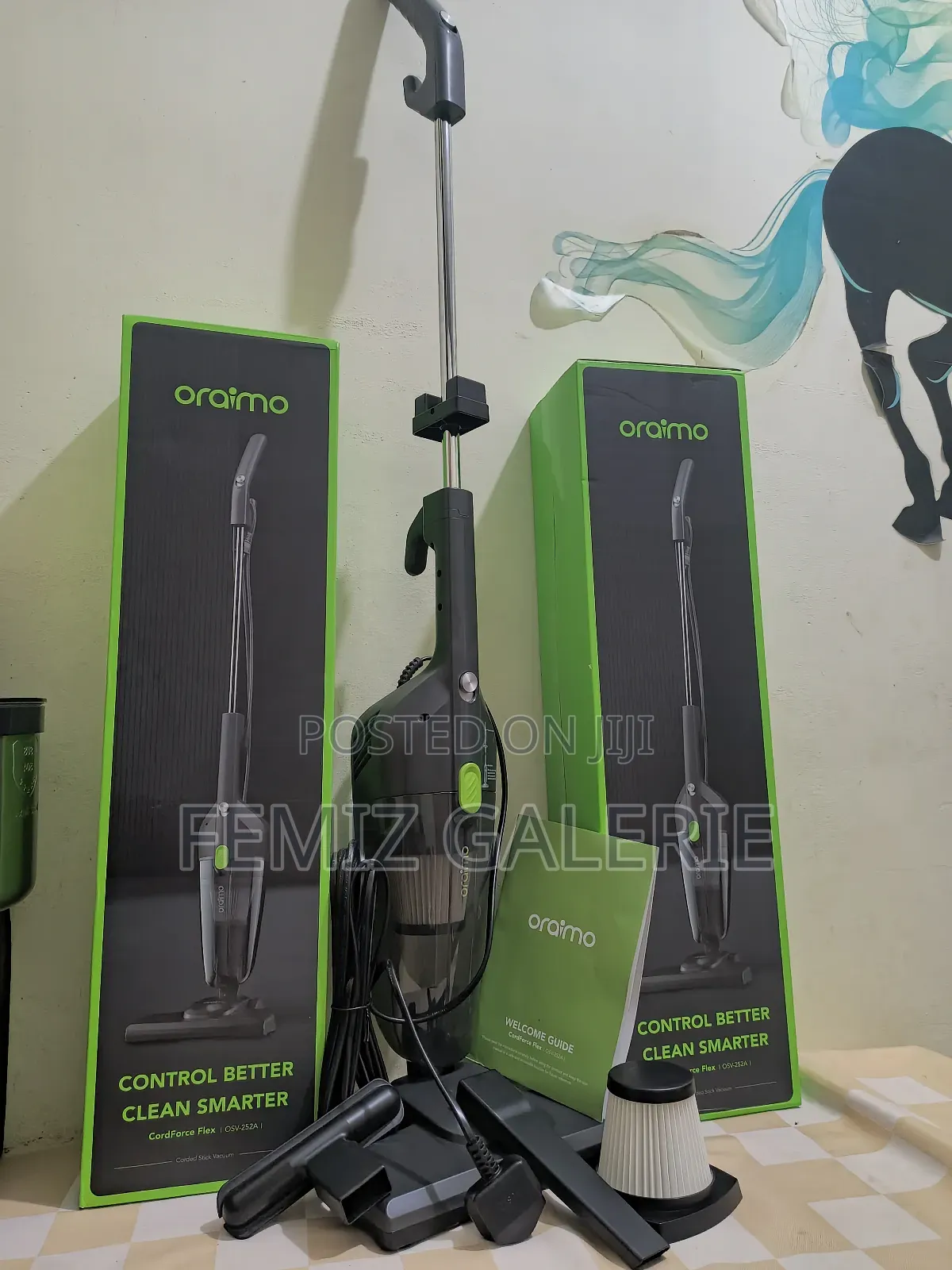 Oraimo Cordforce Flex Corded 2-in-1 Stick Vacuum