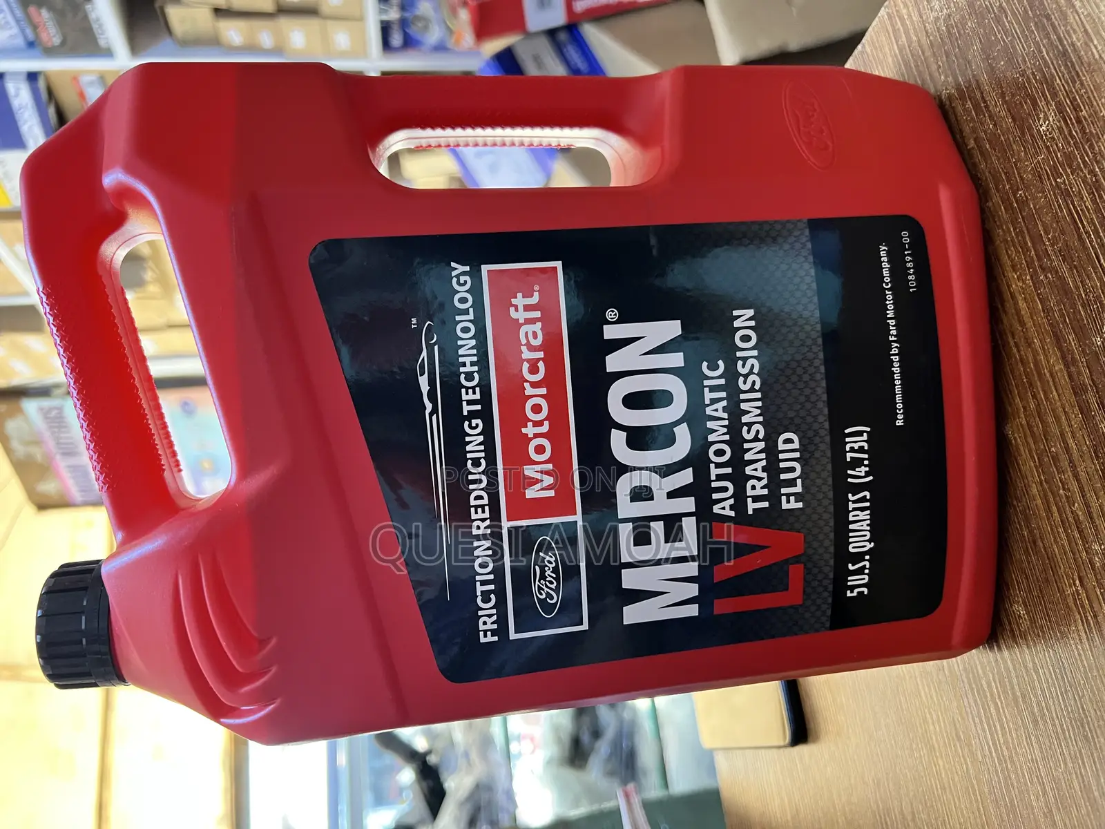 Mercon Lv / Automatic Transmission Fluid For Ford.