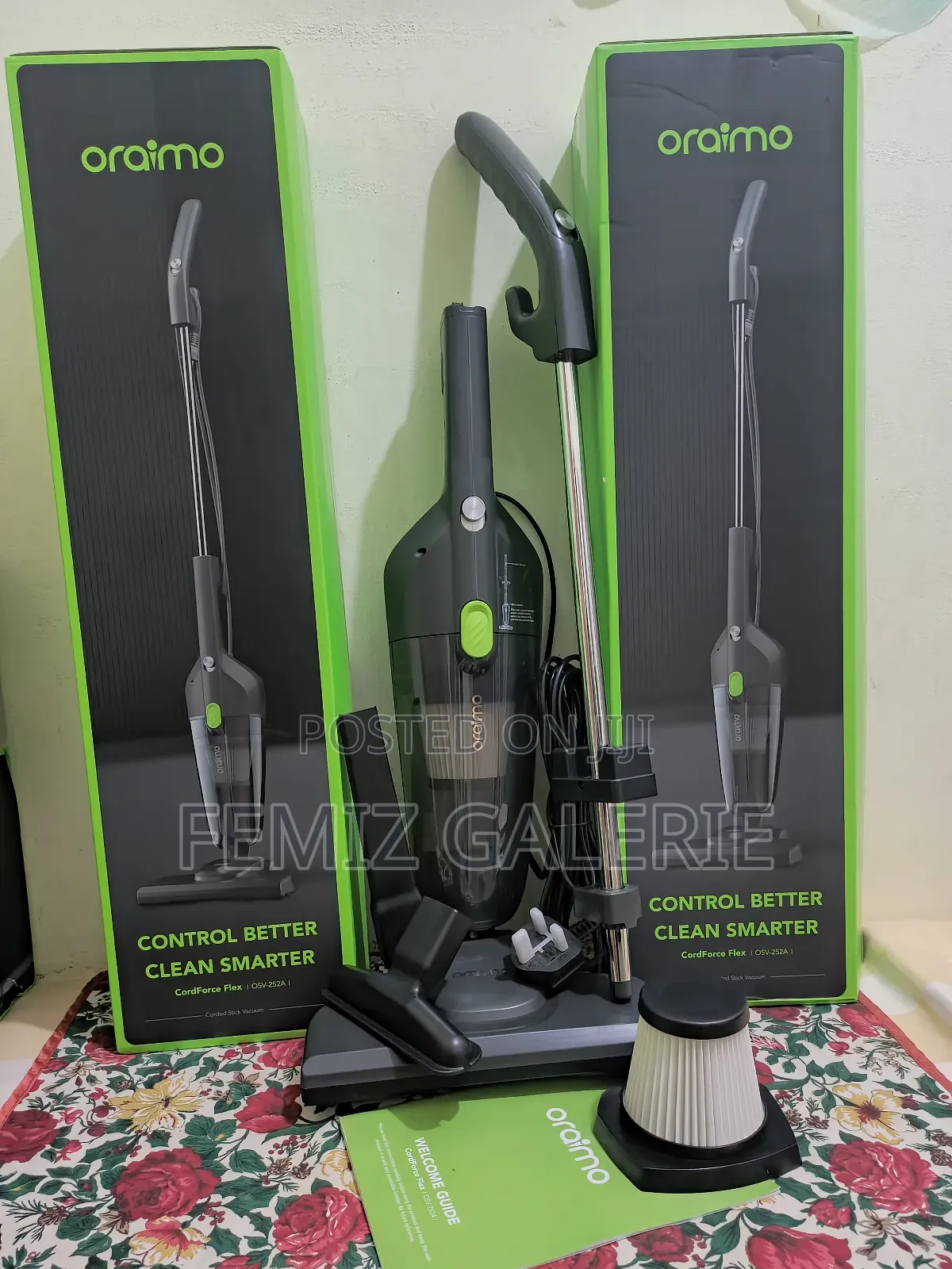 Oraimo Cordforce Flex Corded 2-in-1 Stick Vacuum