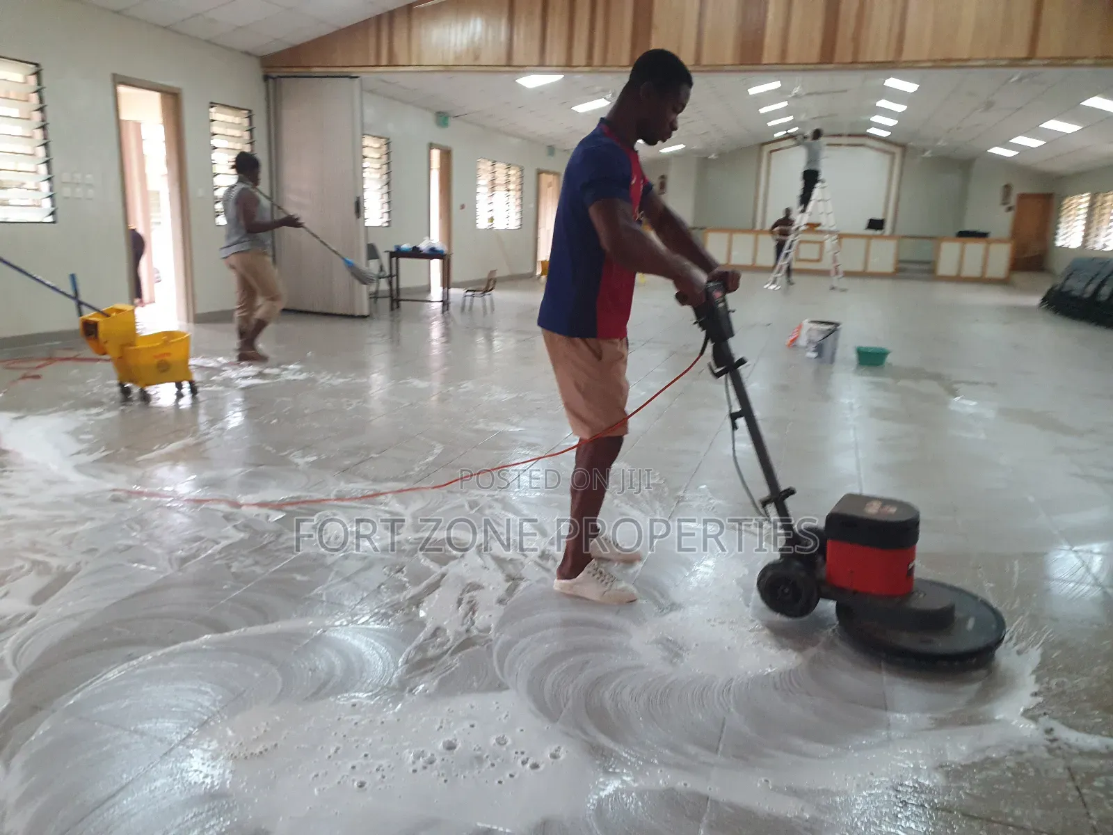 Church and Conferences Floor Tiles Cleaning