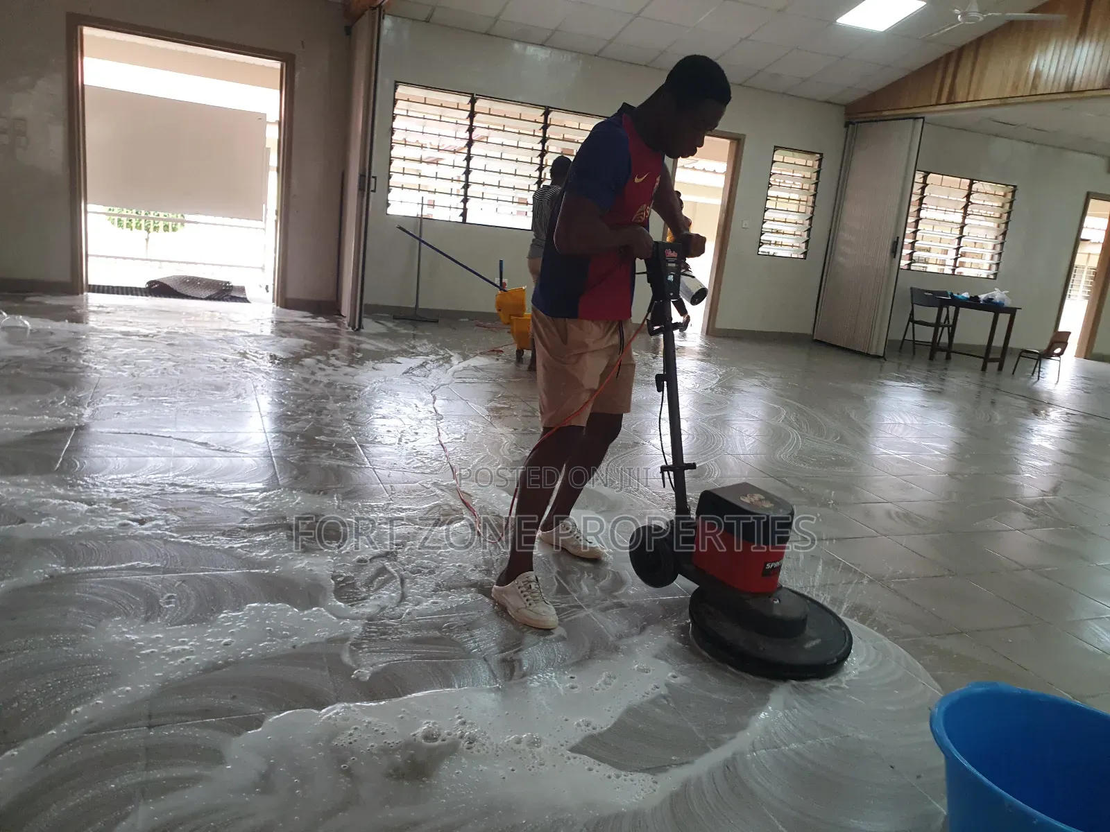 Church and Conferences Floor Tiles Cleaning