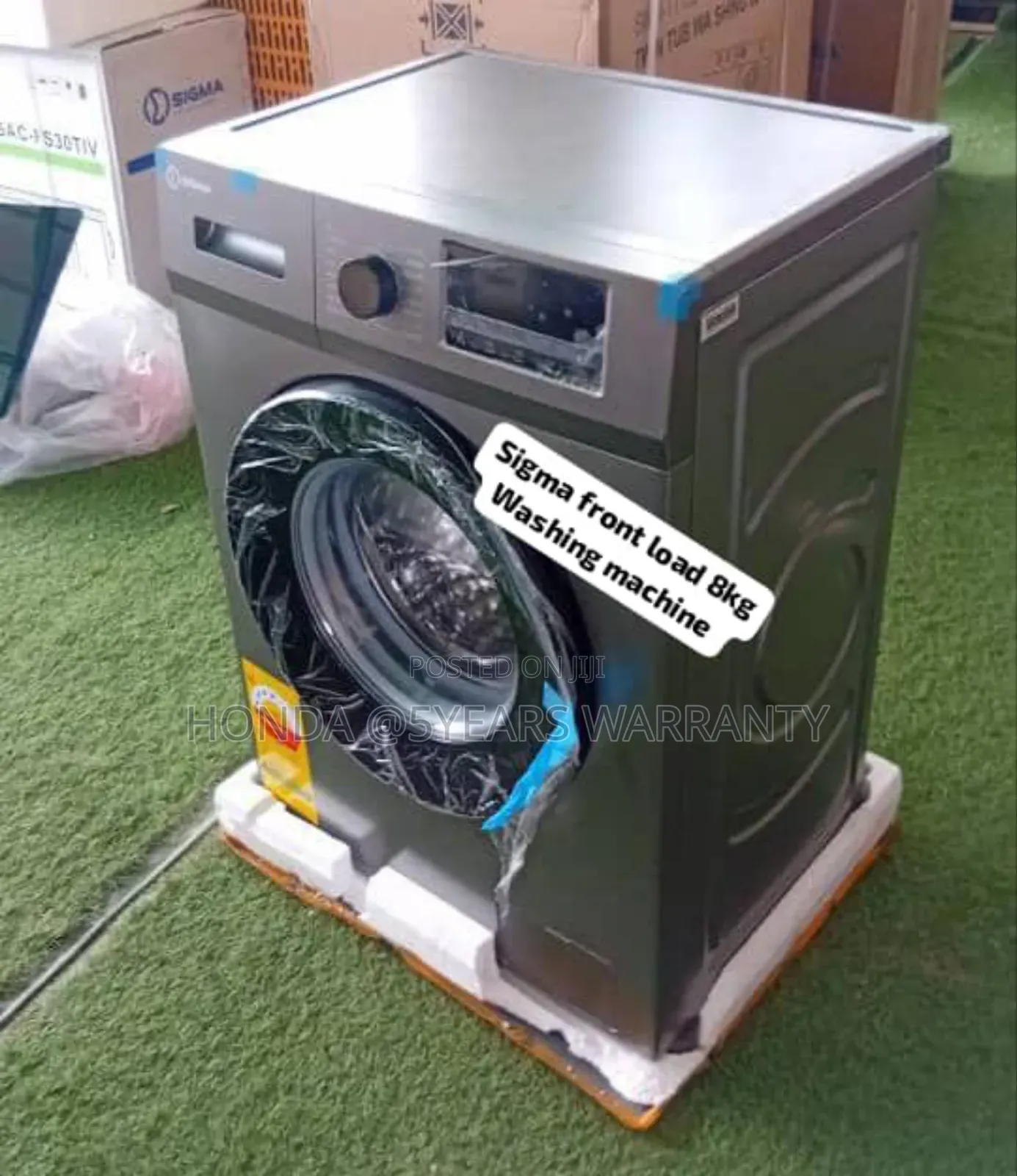 High Efficiency Sigma 8kg Front Loading Automatic Sigma