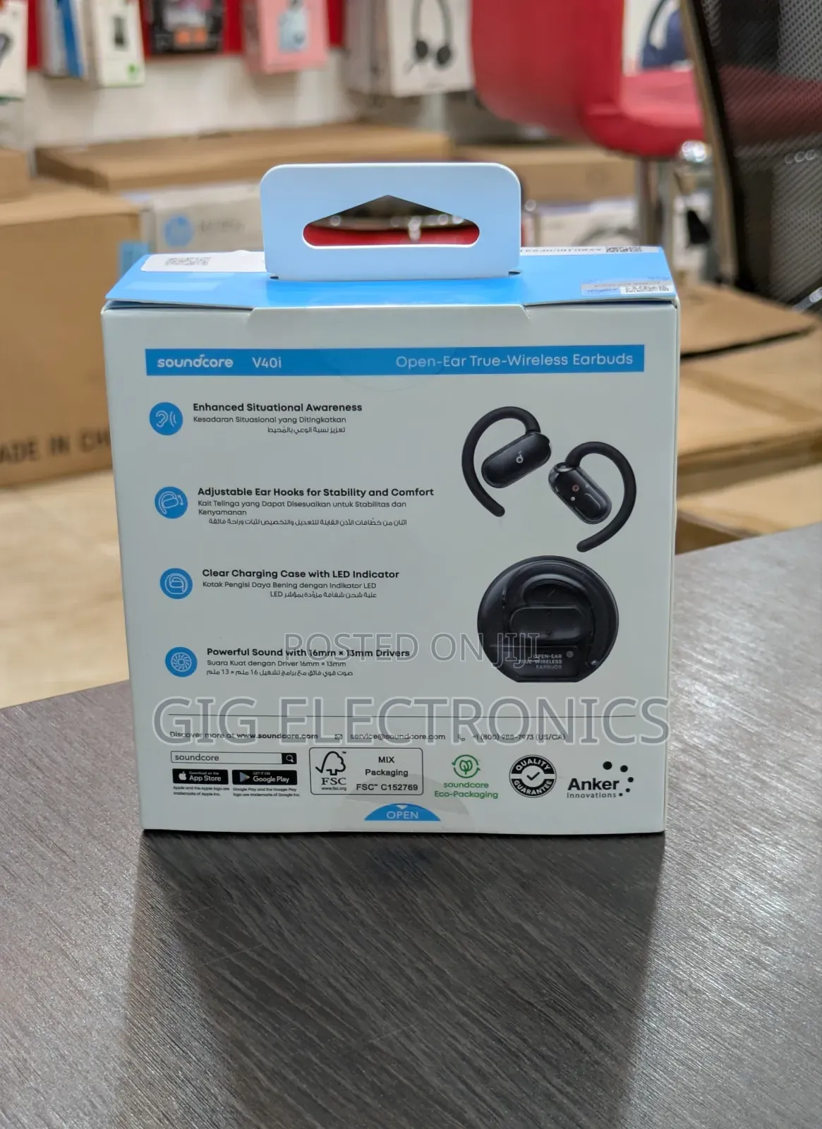 Anker Soundcore V40i Open-Ear Headphones