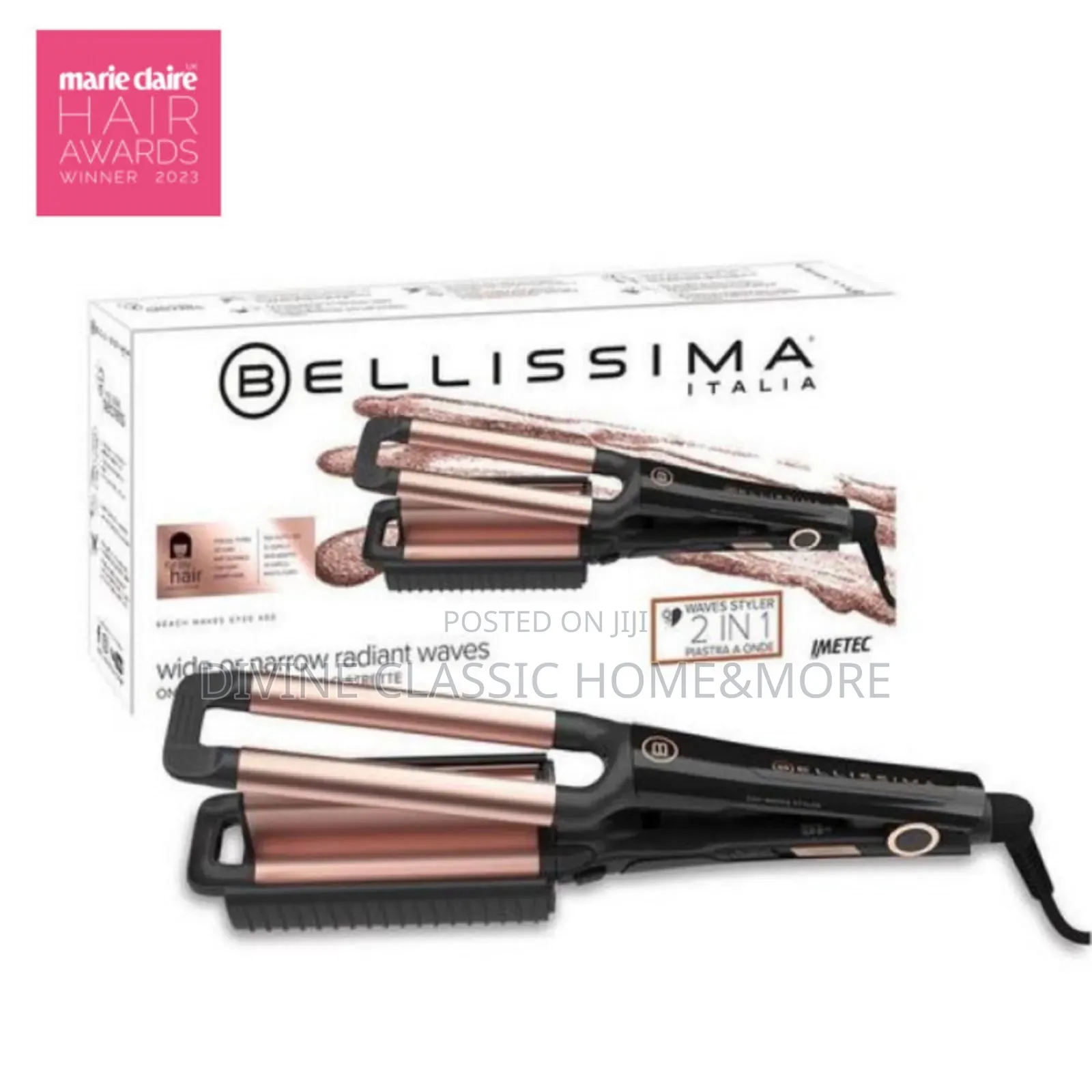 Bellissima Beach Weave Curler 2in1