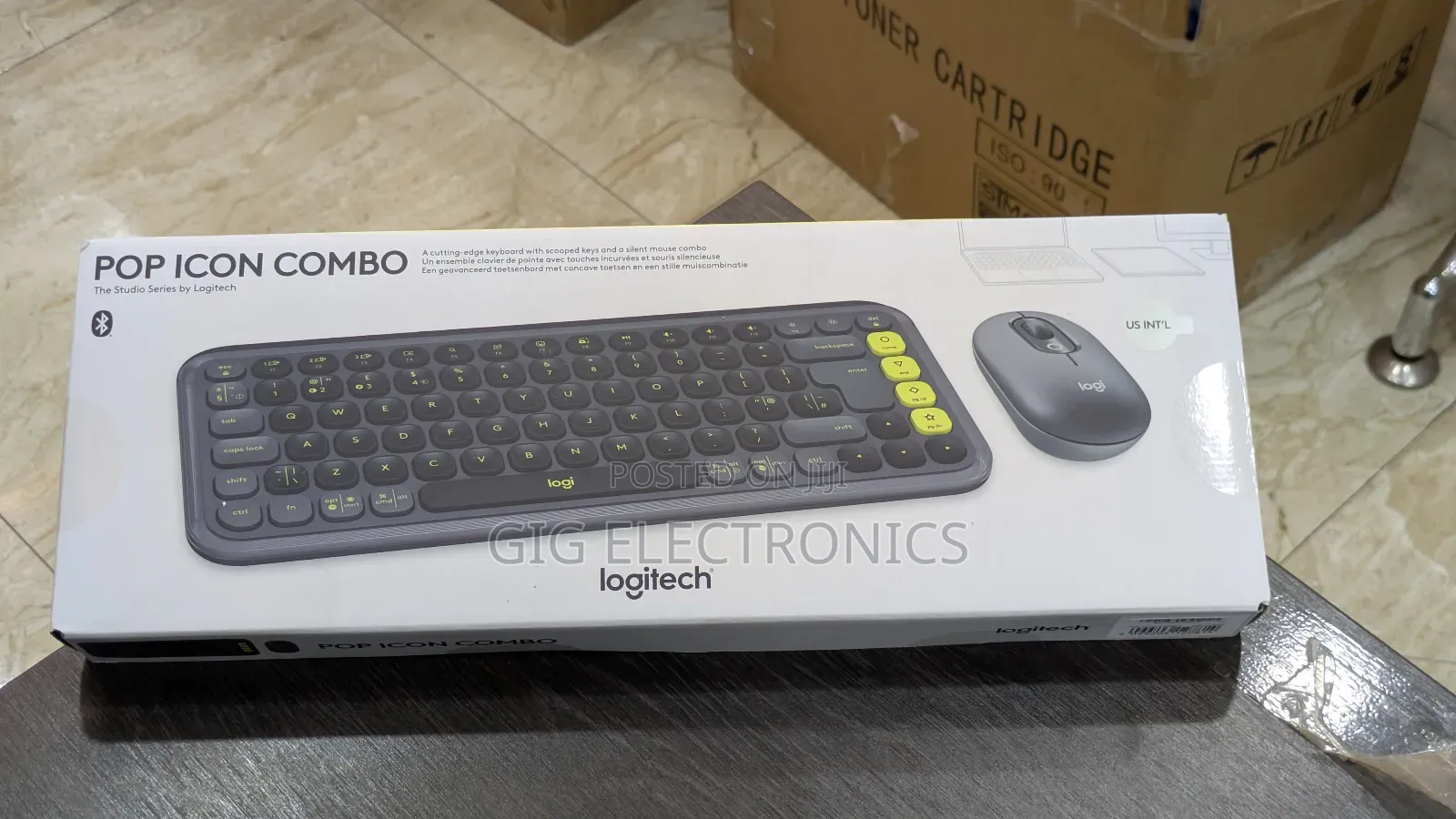 Logitech Pop Icon Wireless Keyboard Mouse Combo