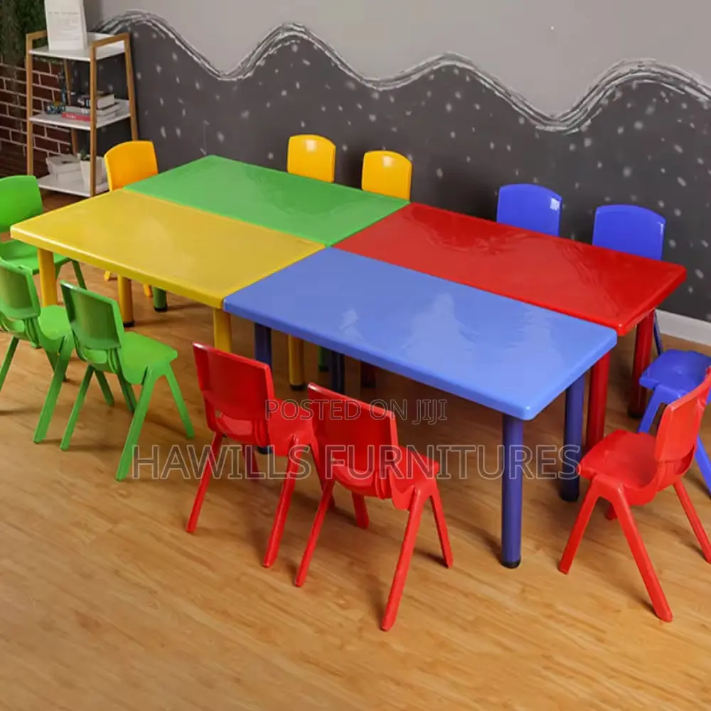 Student Desk and Chairs (1+6chairs)