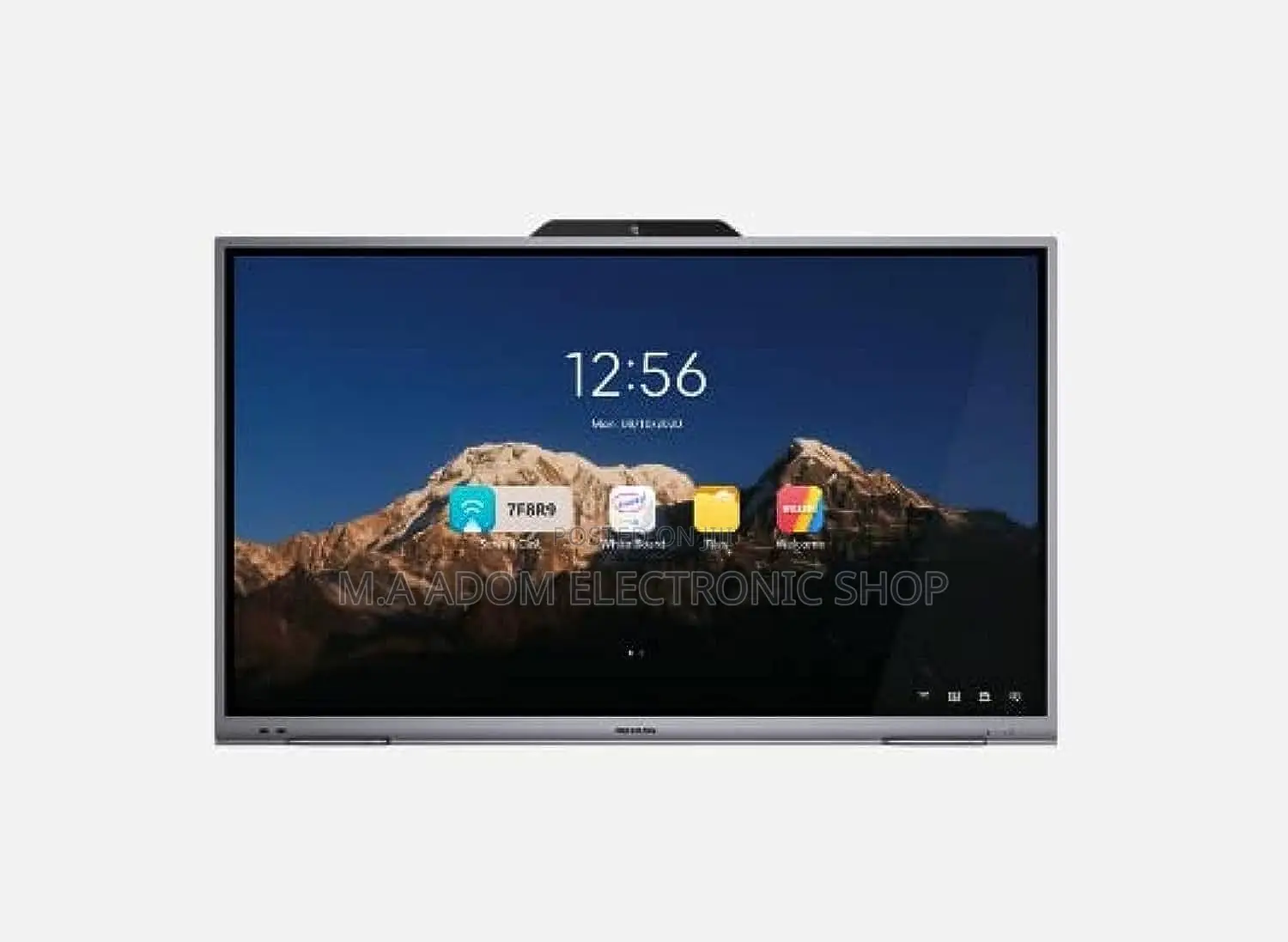 Hikvision 86-Inch Interactive Display With 8mp Camera Black