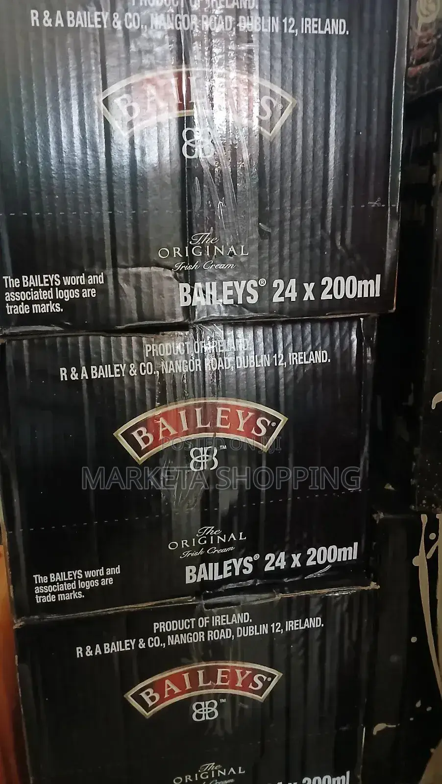 Baileys Irish Cream 200mlx24
