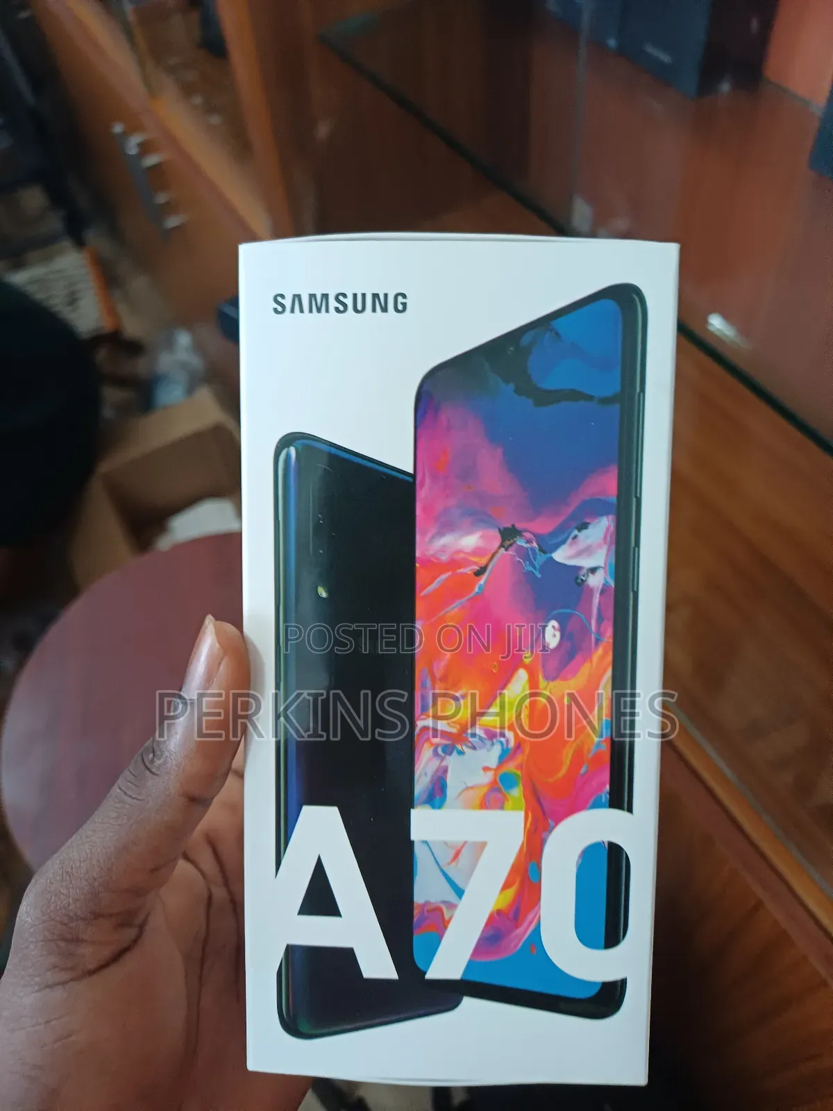 New Samsung Galaxy A70 128 GB Black