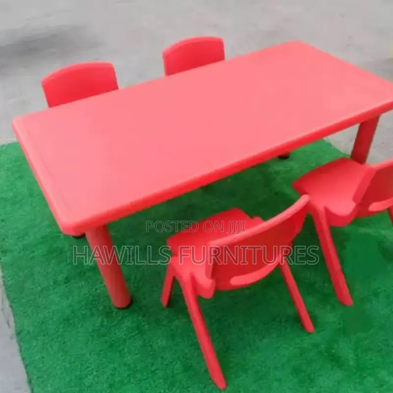 School Table and Chairs