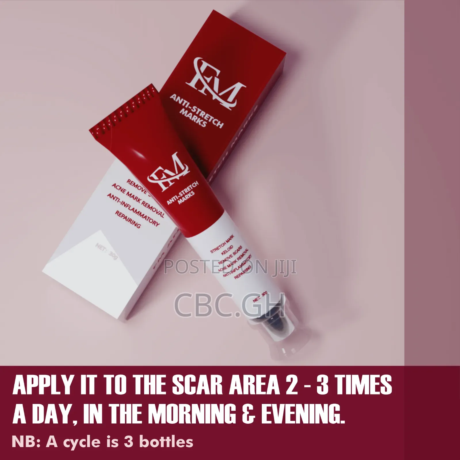 Fm Anti-stretch Marks Cream