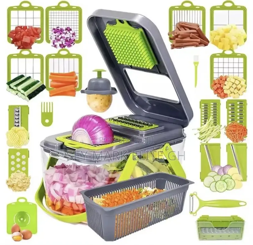 22 Pieces Vegetable Cutter