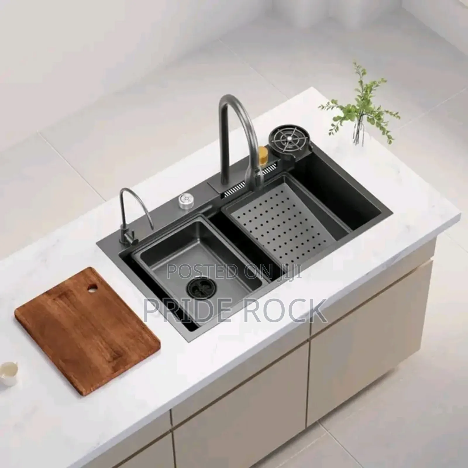Waterfall Digital Kitchen Sink