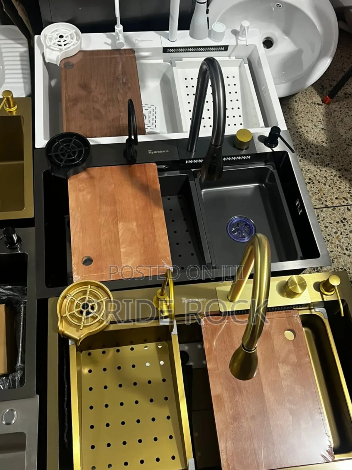 Waterfall Digital Kitchen Sink
