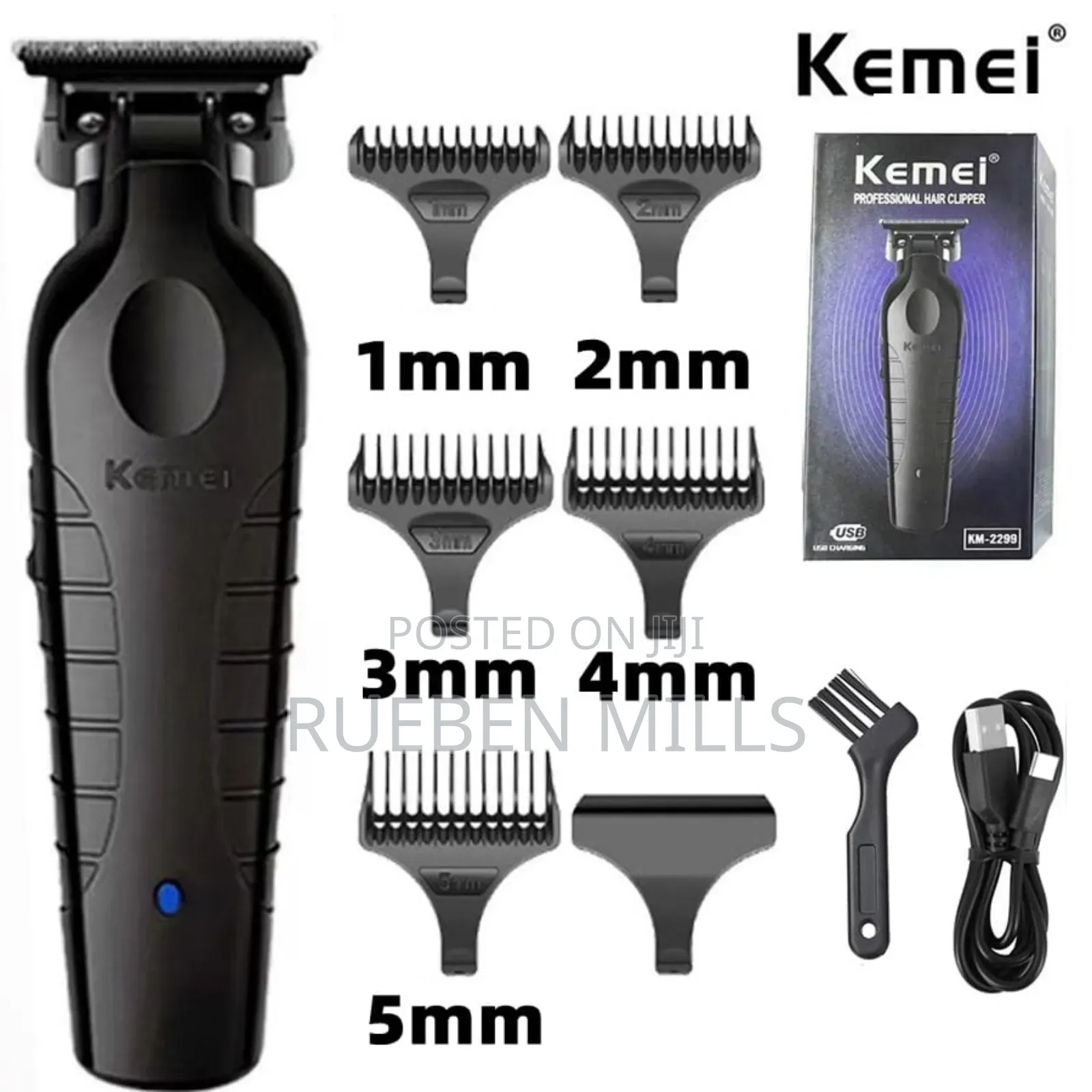 Usb Charge Port Professional Detailer Beard Trimmer Barbering Machine