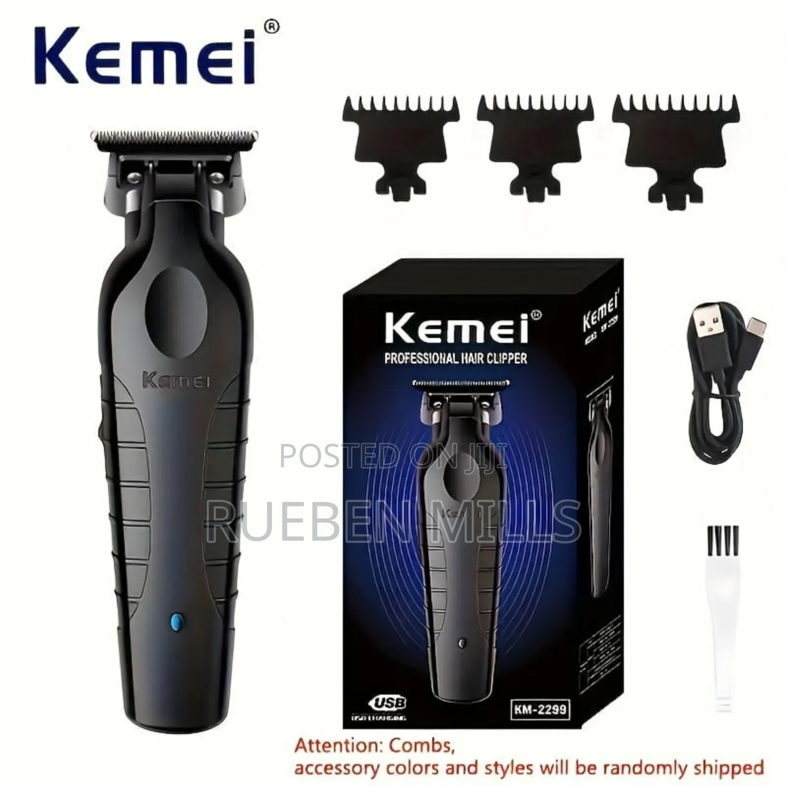 Usb Charge Port Professional Detailer Beard Trimmer Barbering Machine