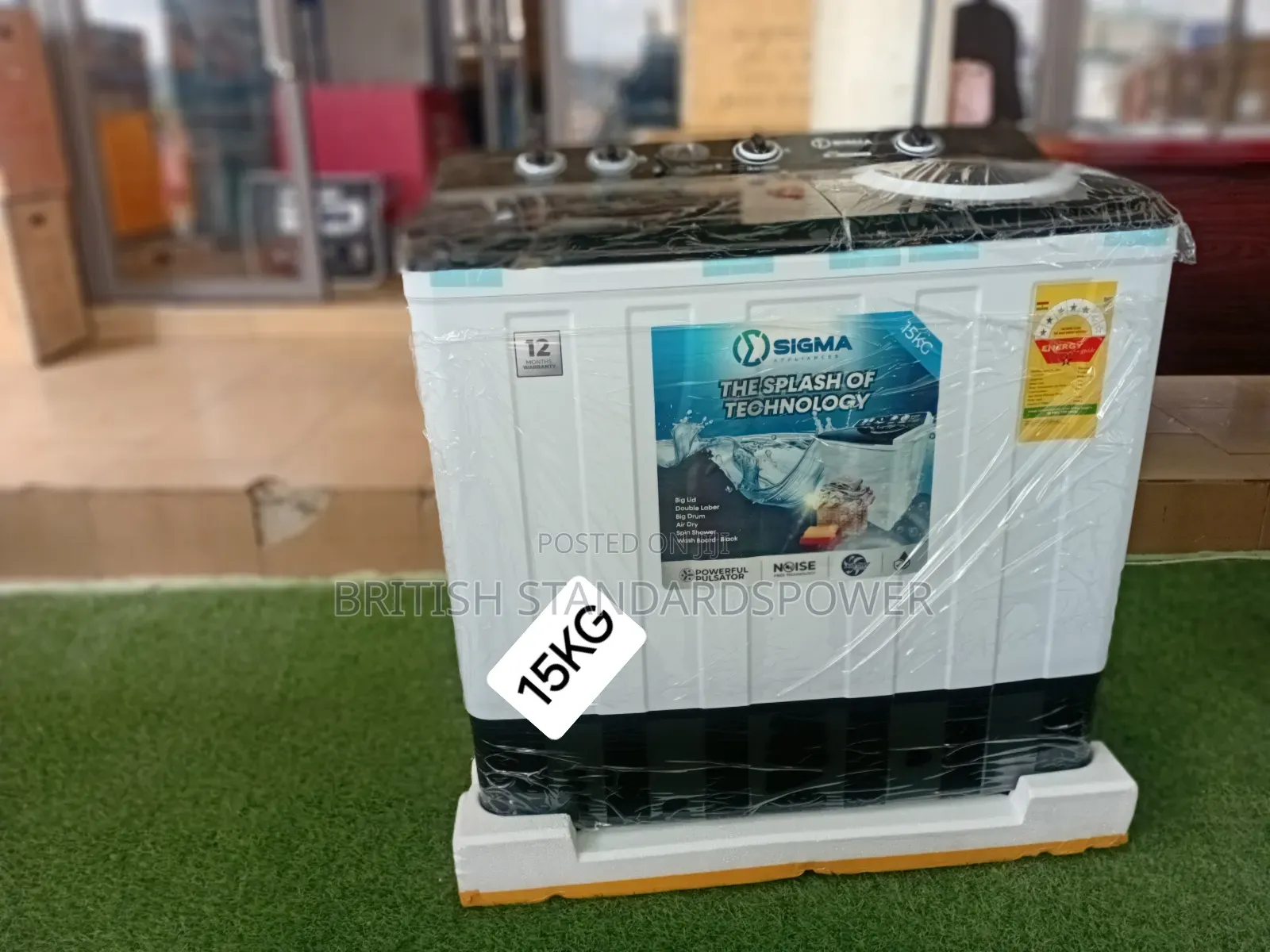 Powerful Cleaning Top Load 15kg Washing Machine