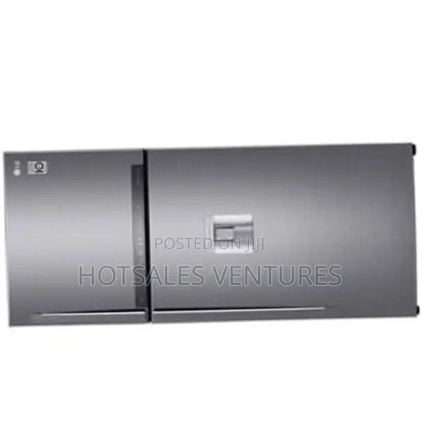 Quality Lg 760 Litres Double Door Dispenser Silver Fridge-Gr-F882hlhm