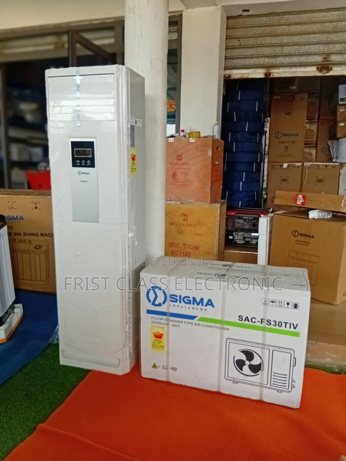 Total Comfort Sigma Tower Air Conditioner Floor Standing Type