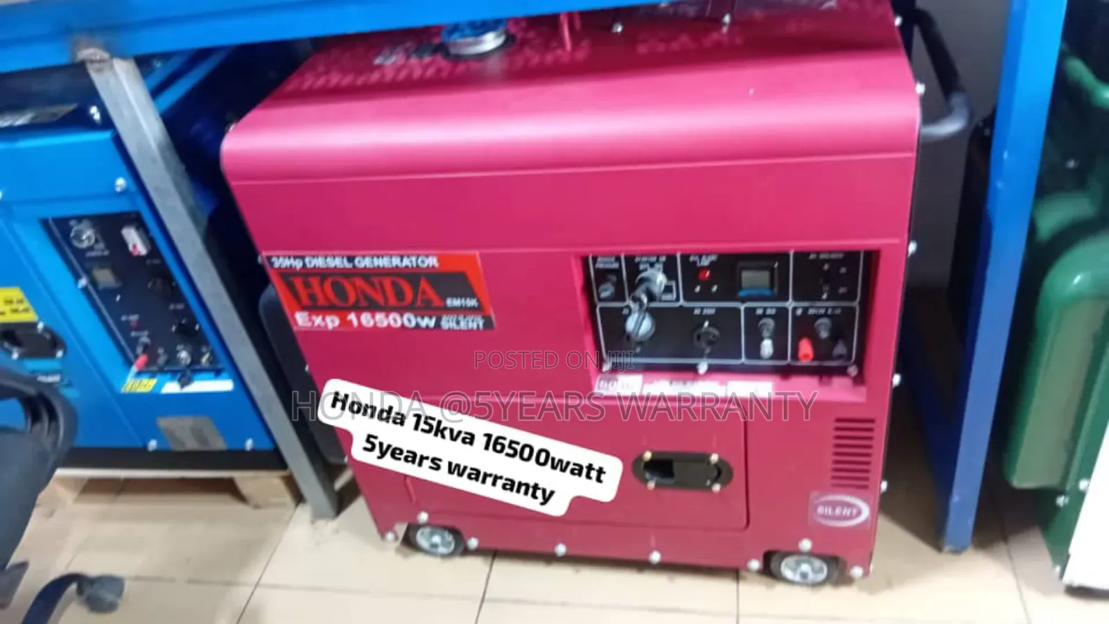 Japanese Honda Diesel 15kva 16500watt Generator Honda 15kva
