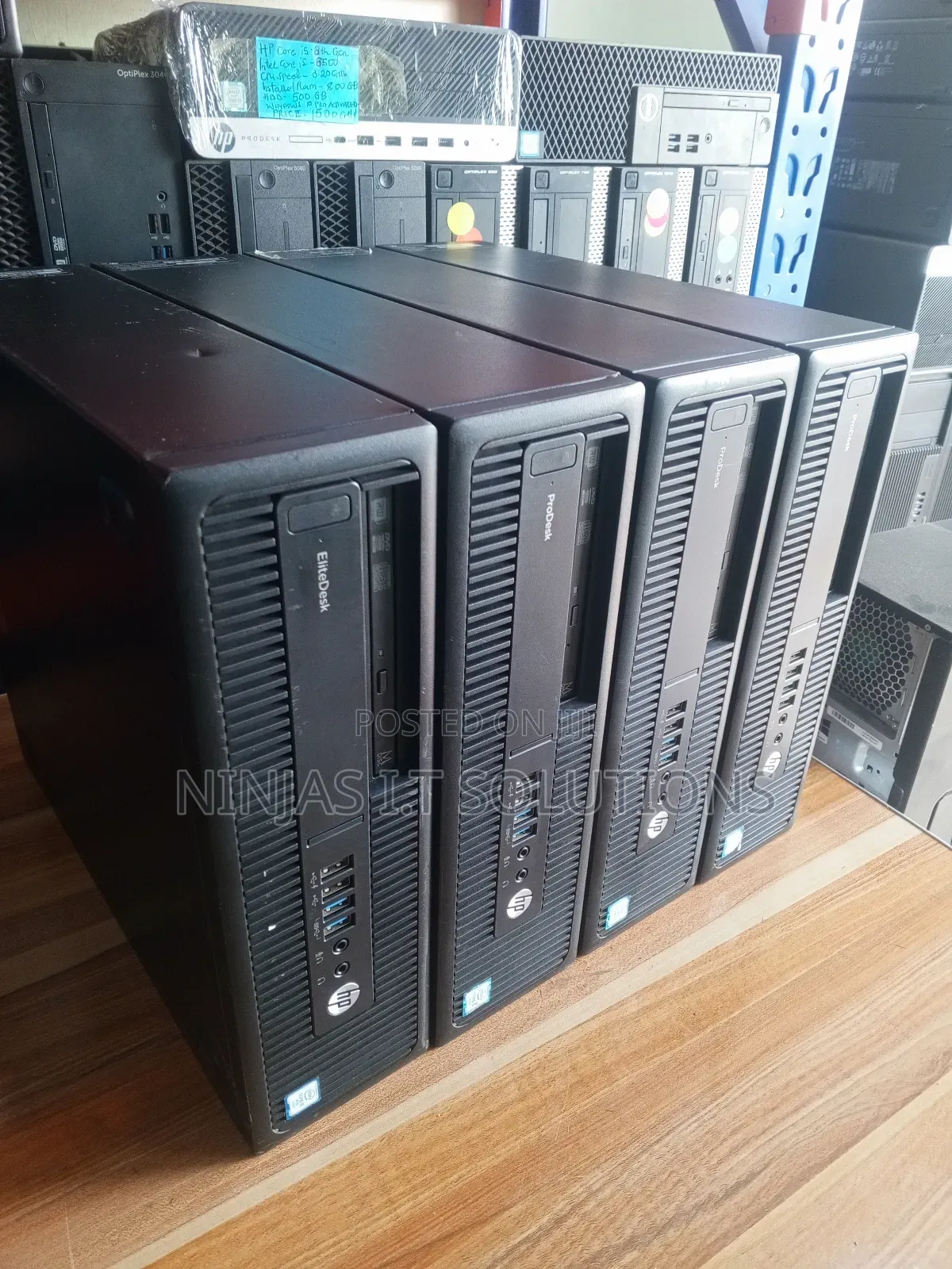 Desktop Computer HP ProDesk 600 8GB Intel Core I5 HDD 500GB