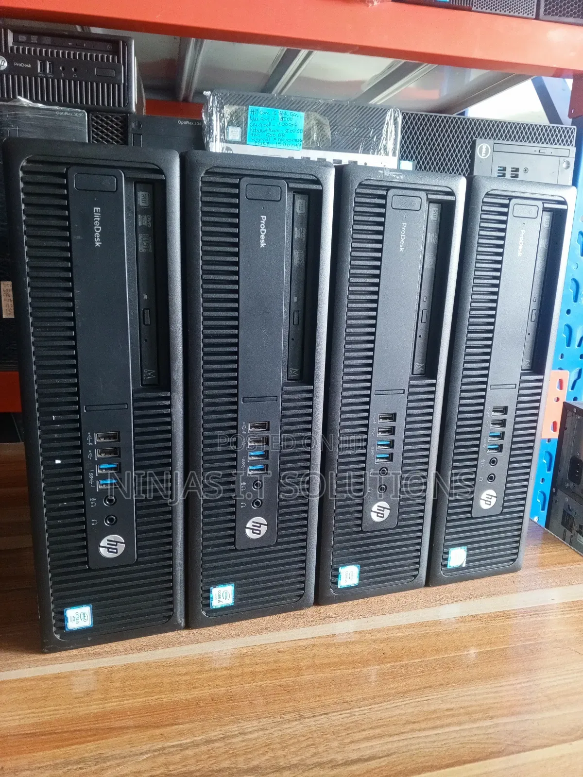 Desktop Computer HP ProDesk 600 8GB Intel Core I5 HDD 500GB