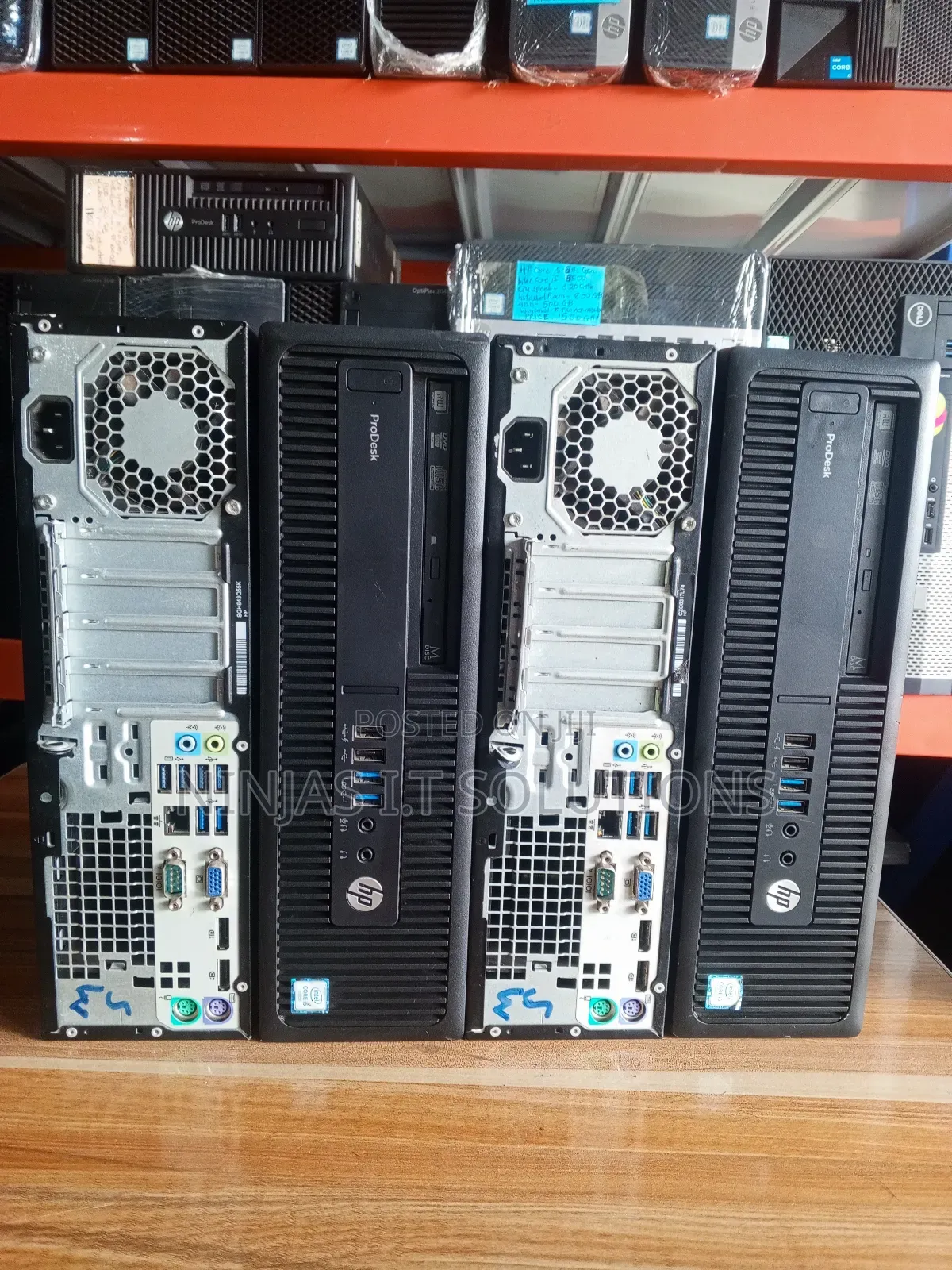 Desktop Computer HP ProDesk 600 8GB Intel Core I5 HDD 500GB