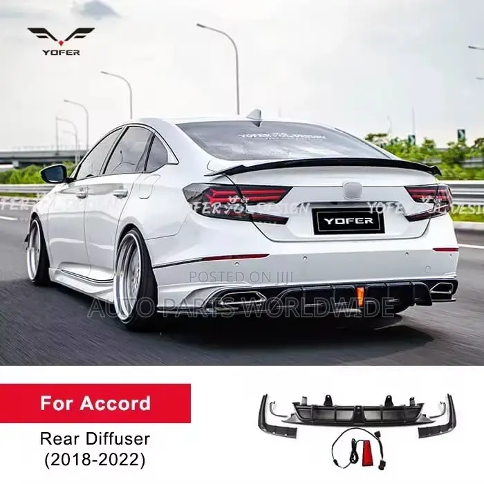 Honda Accord Back Bumper Diffuser 2018-2022