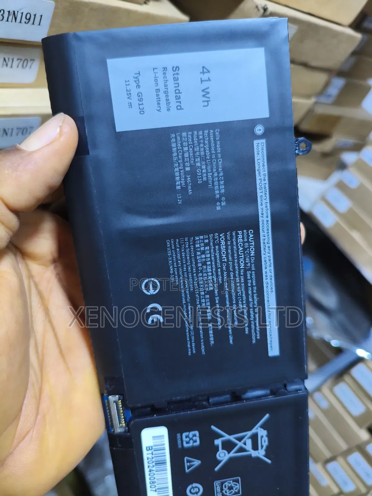 G91j0 for Dell Latitude 3520 3420
