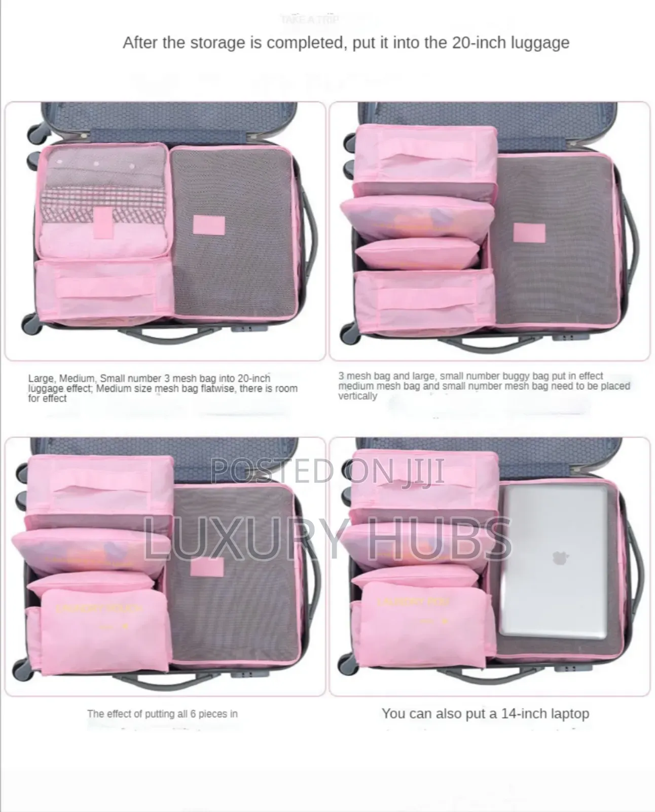 Large Capacity Duffle Travel Bag