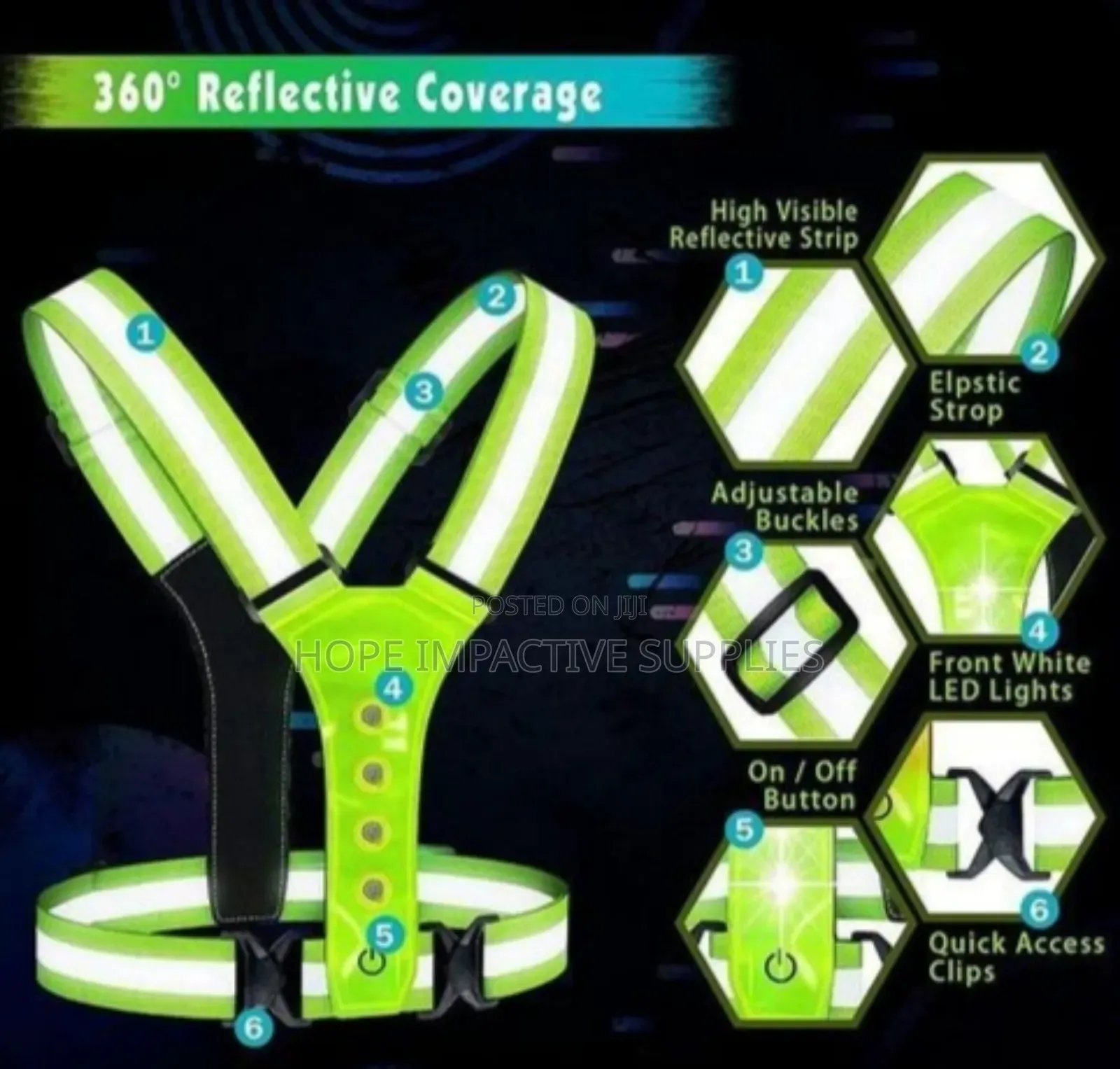 Led Reflective Vest.