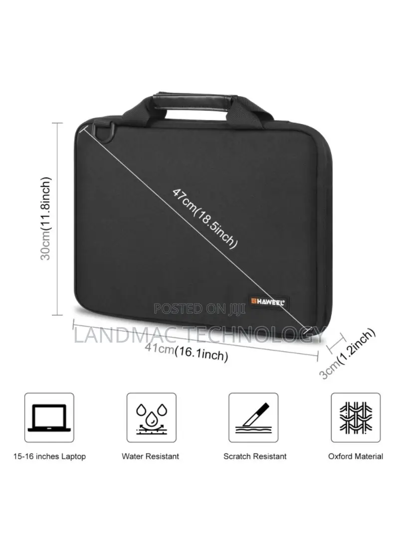 15-Inch Carrying Case Zippered Sleeve Laptop Bag With Shoulder Strap