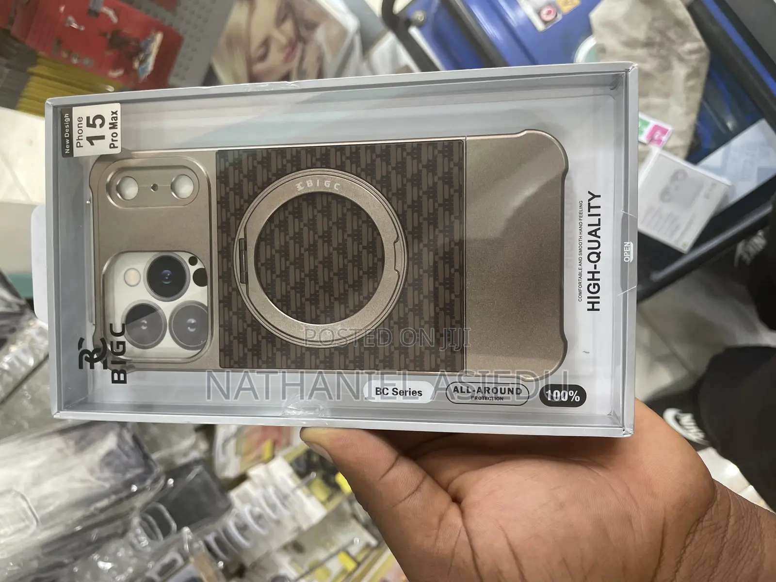 Magnetic Case for the iPhone 15 Pro Max and 16 Pro Max.