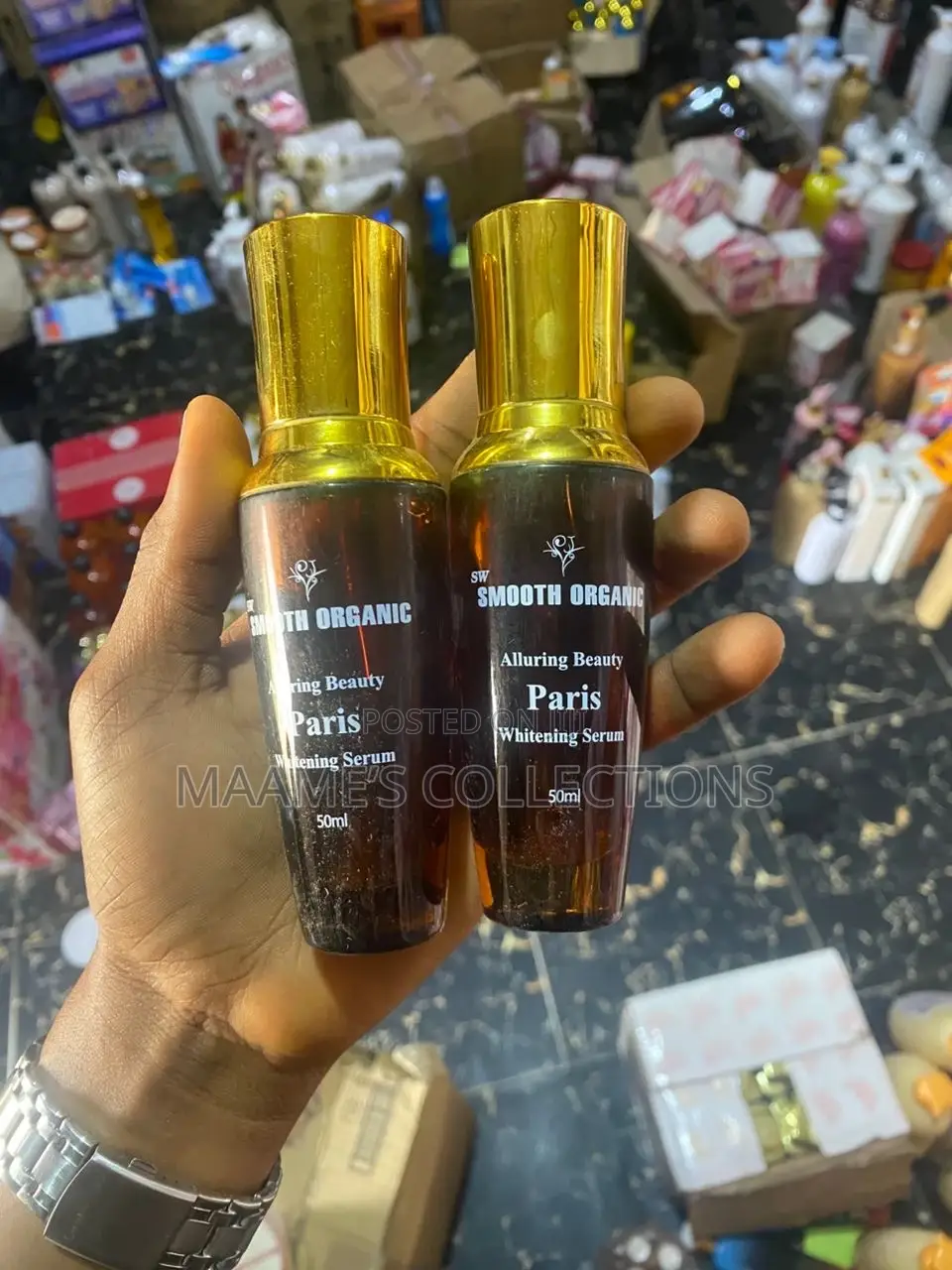 Smooth Organic Alluring Beauty Paris Flawless Whitening Serum