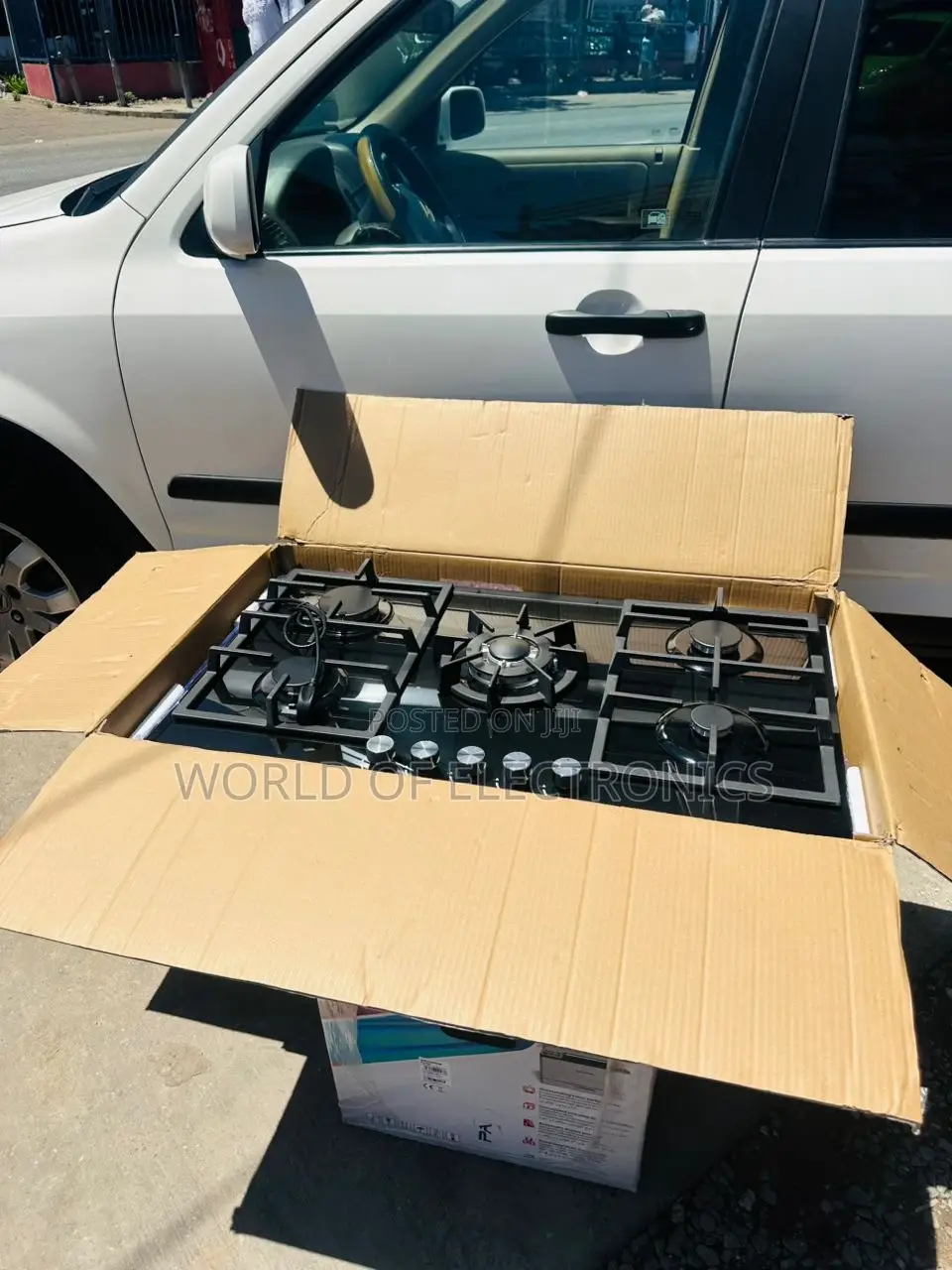 New Auto Ignition Stove Cooker Gas 5 Hobs Kenwood Brand
