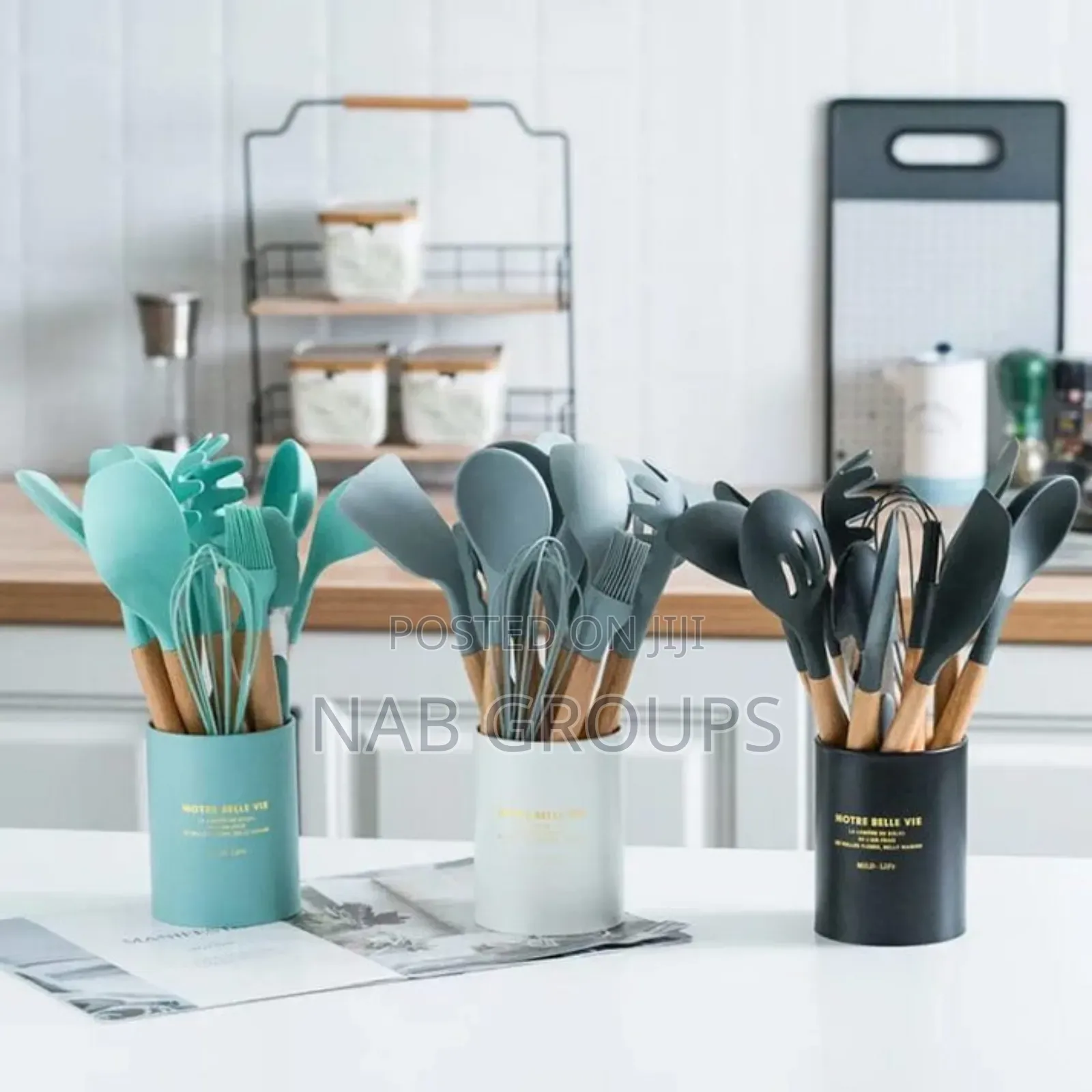 Nonstick Cooking Spoons Set