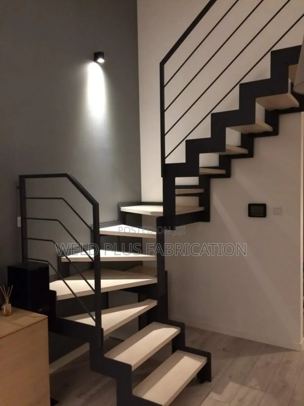Stylish Metal Staircase