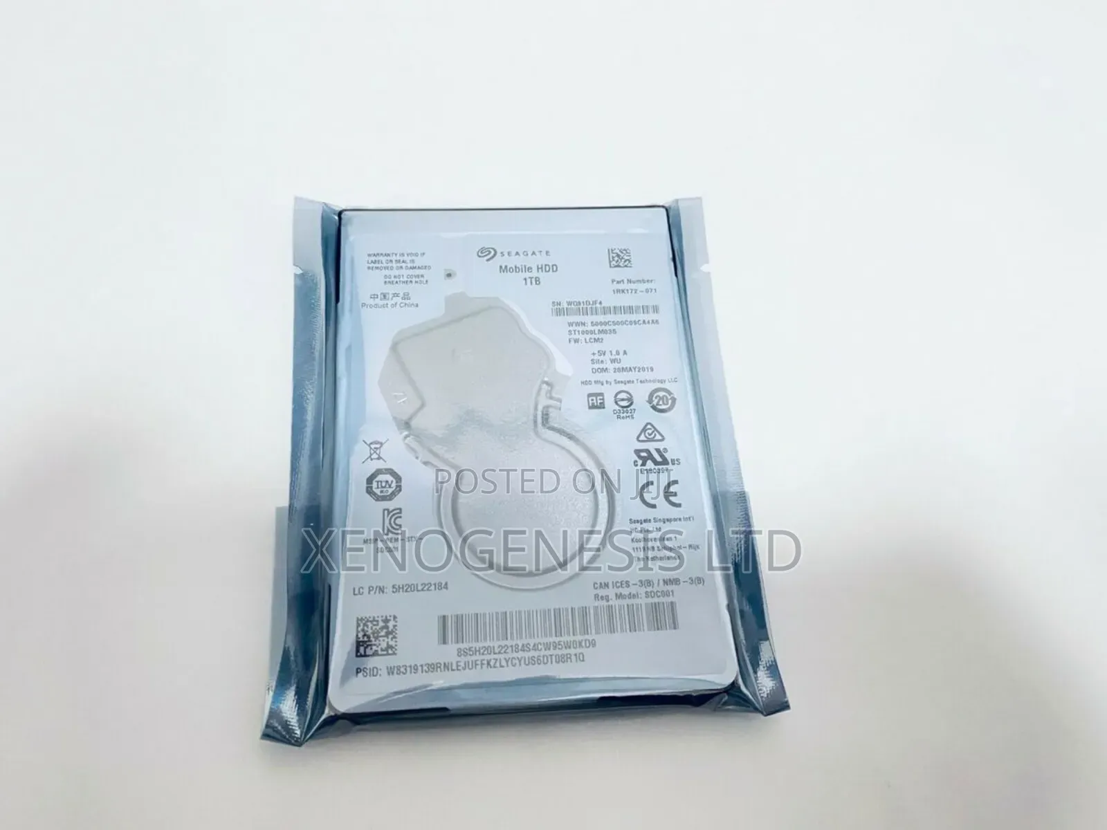 Seagate 1tb HDD (One Terabyte Hard Drive)