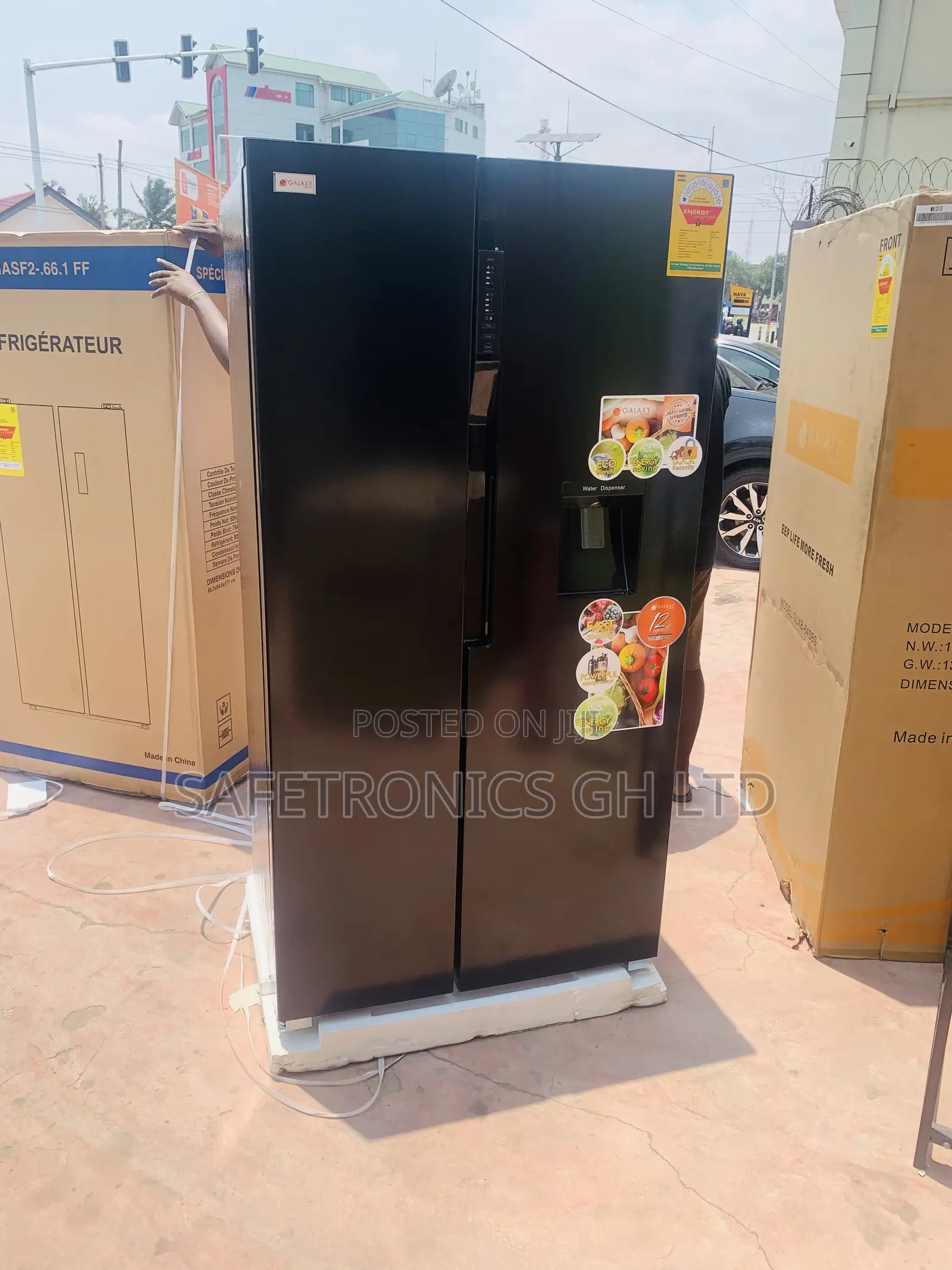 Call and Order for Galaxy Side by Side Fridge 527l GLXB-64-SBS