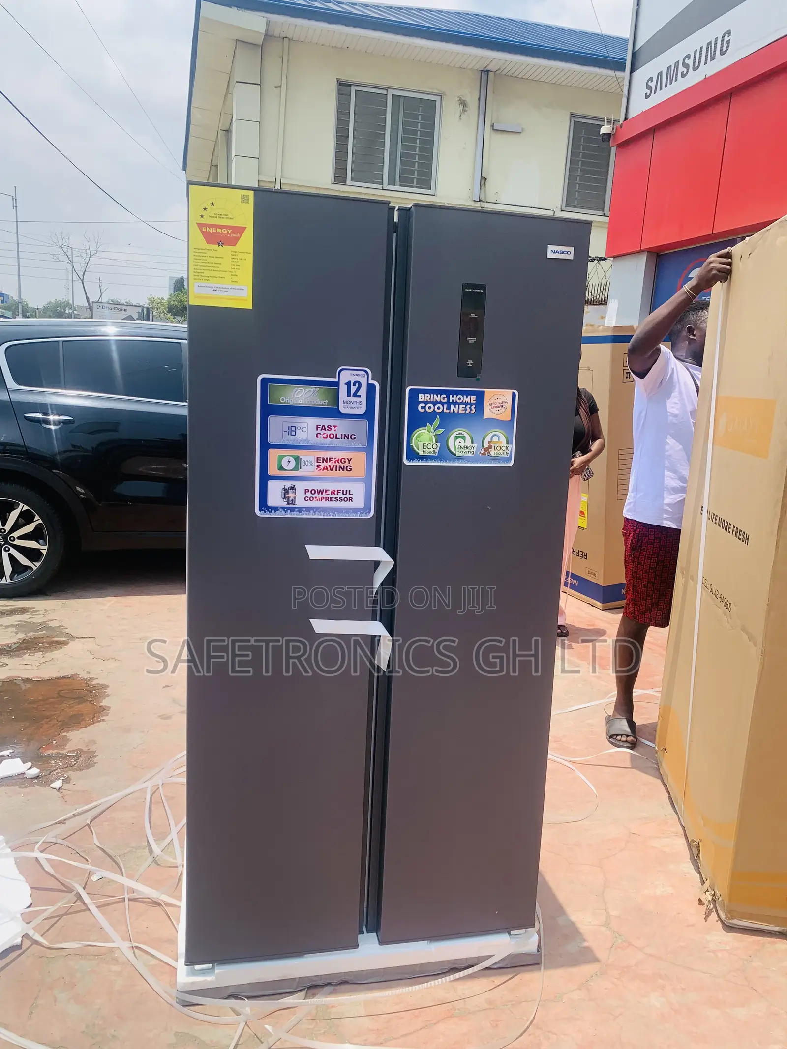 Call Order for Nasco 400l Side by Side Fridge Nasf2-66-1ff