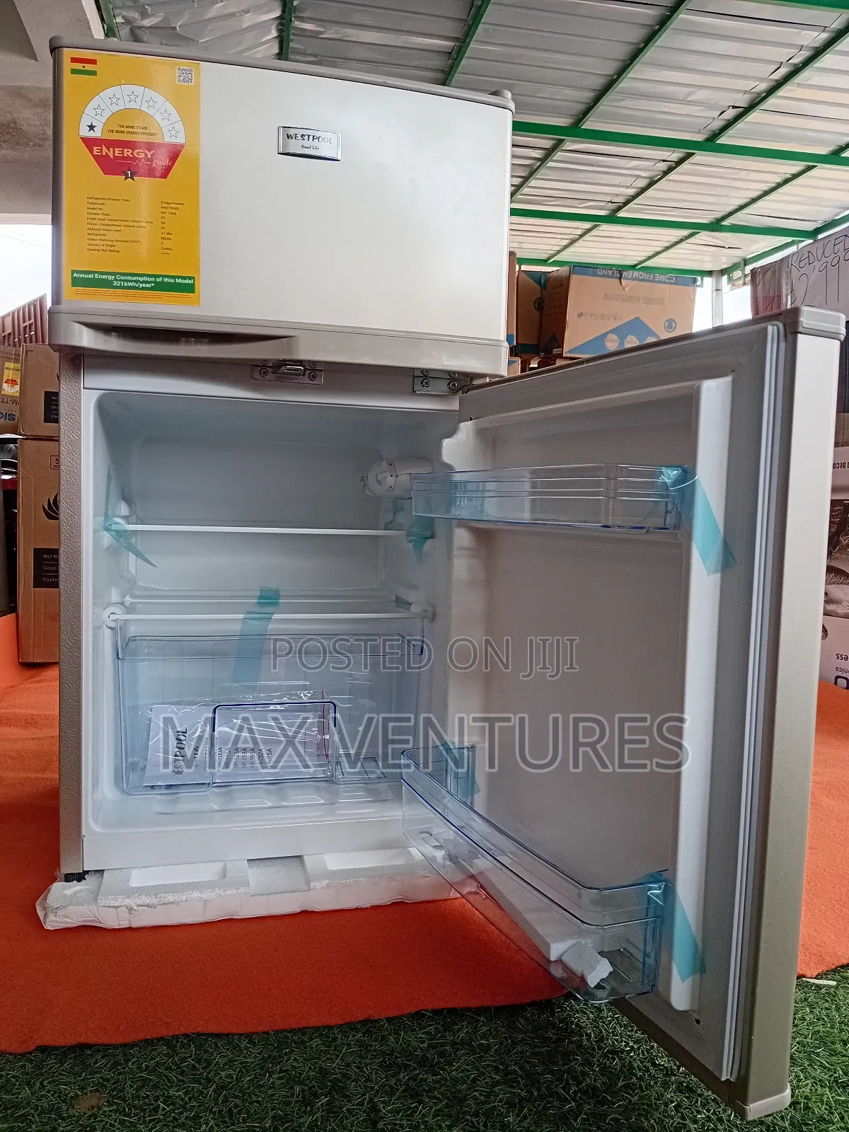 Exquisit Westpool 100 80l Top Freezer Table Top Refrigerator
