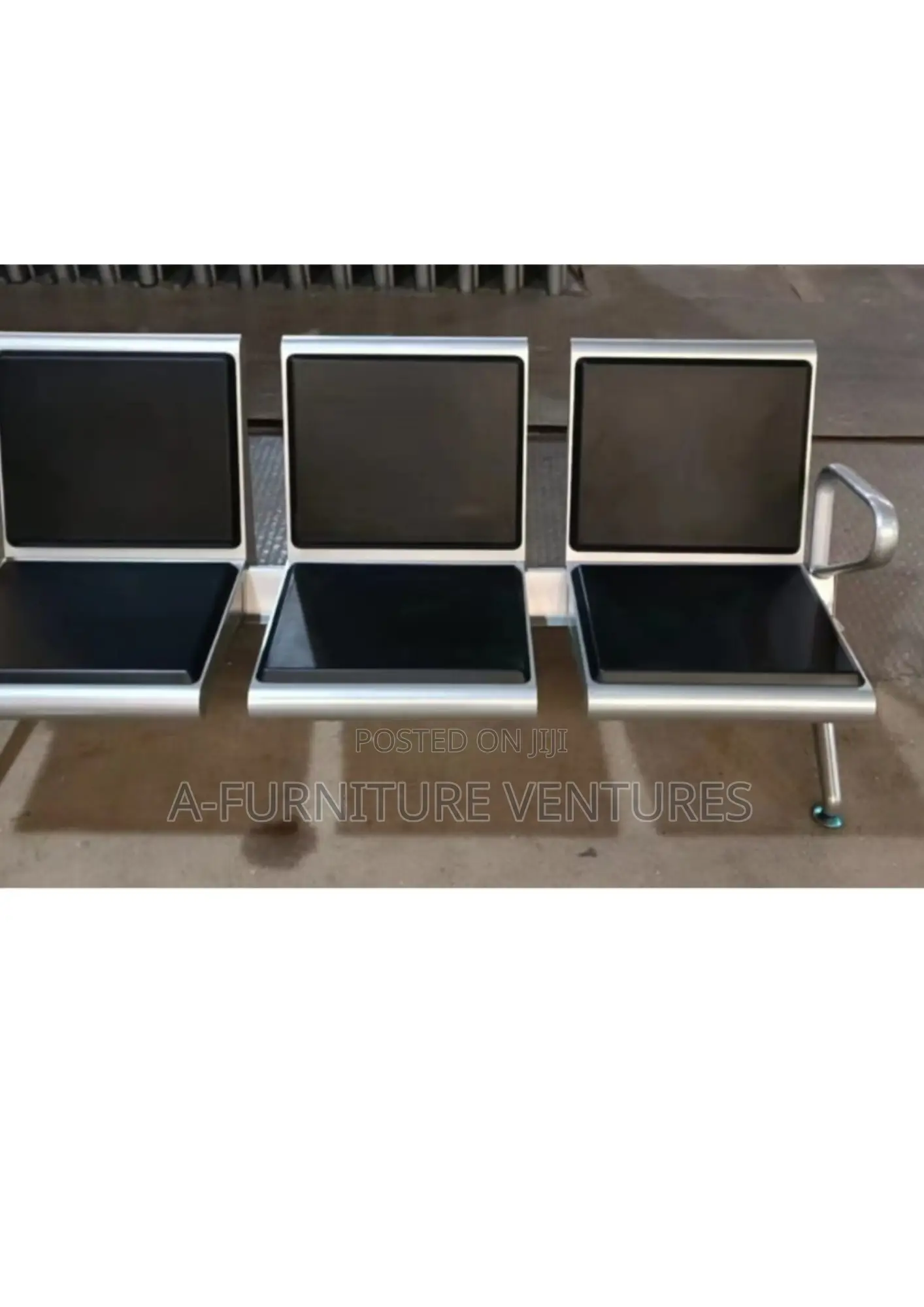 Pu Padded Waiting Chair
