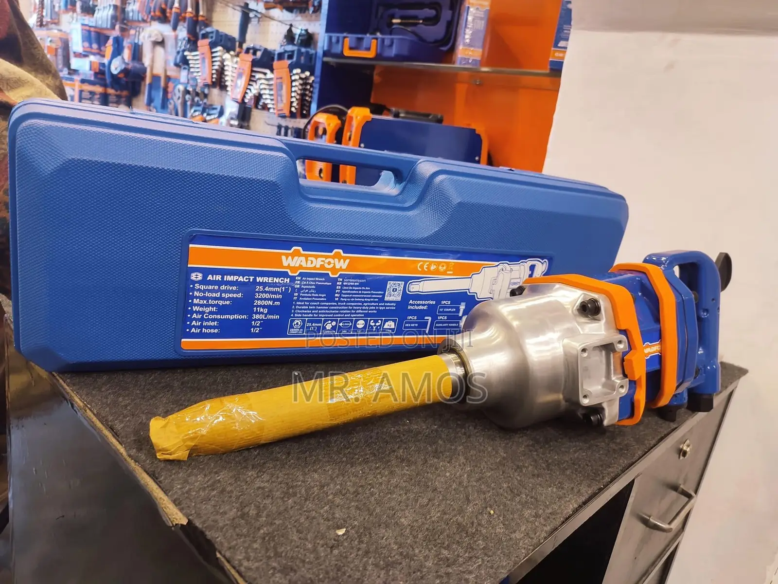 1 Inch Air Impact Wrench For Auto Mechanics - Wat1501