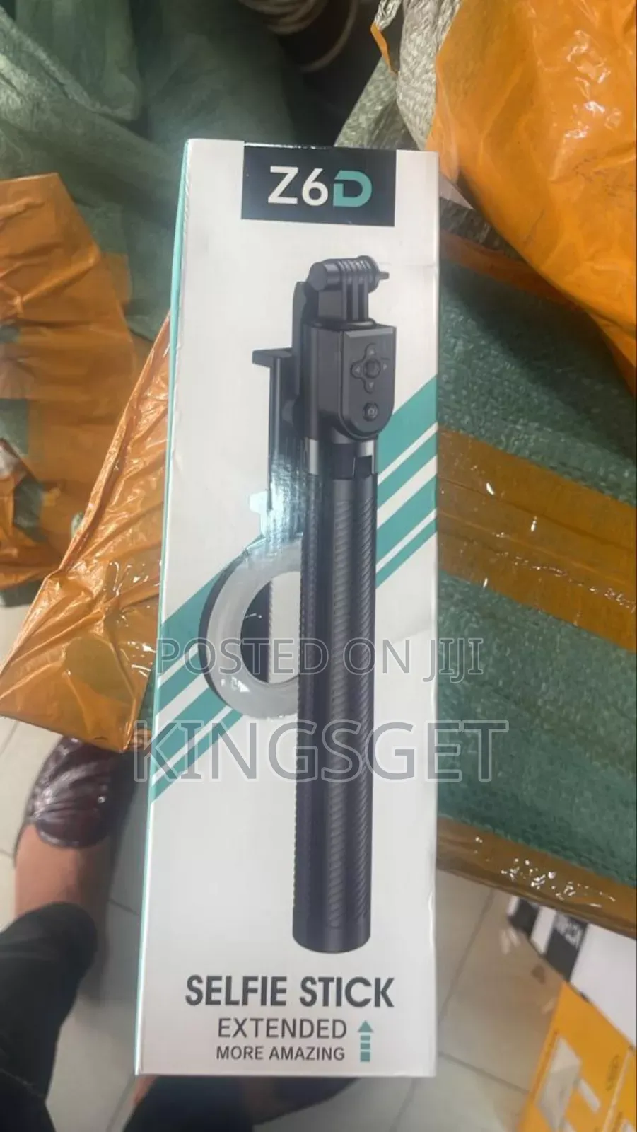 Z6d Selfie Stick Tripod With Light