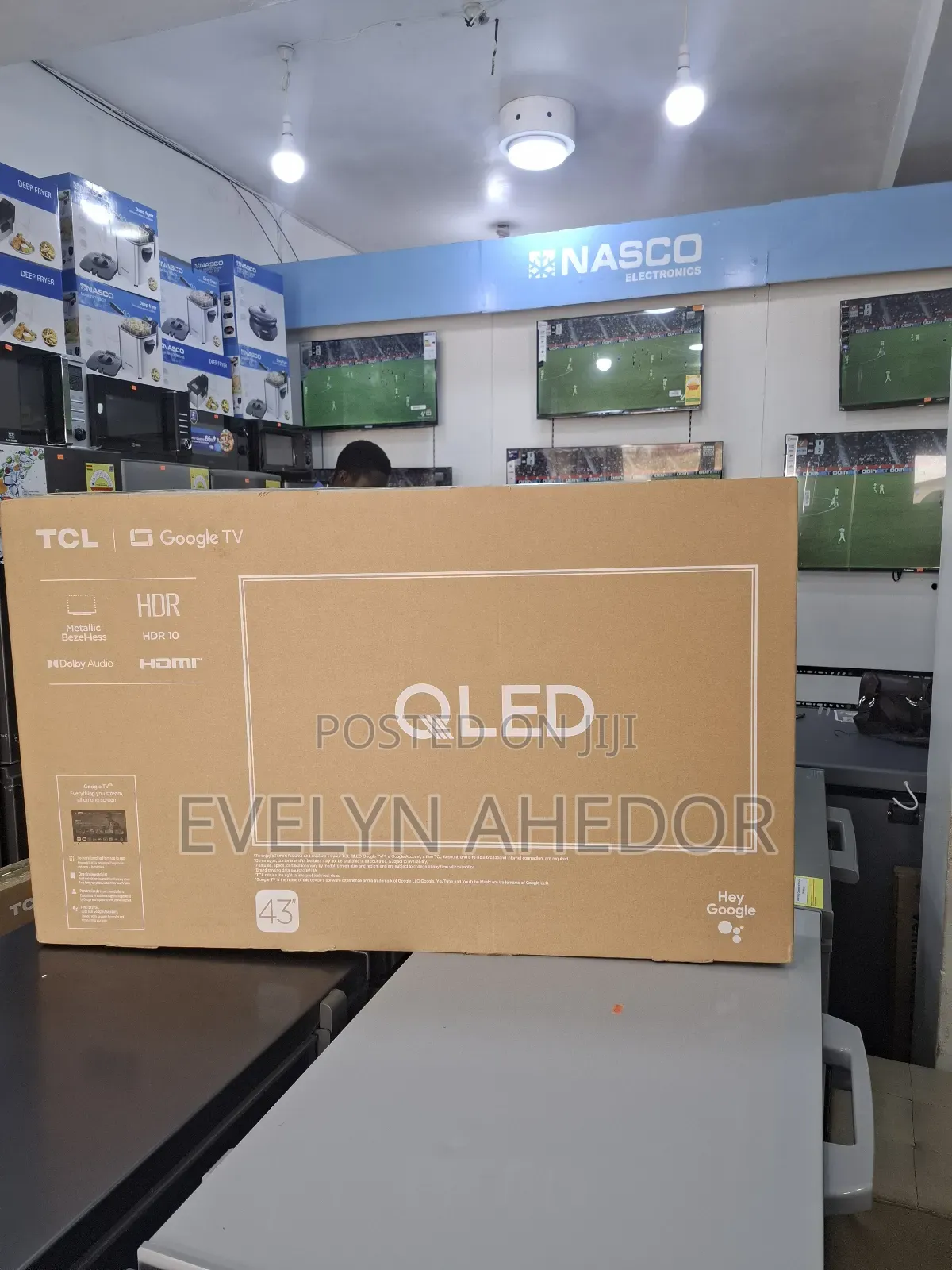 43 Inches TCL Smart Tv Qled Google Tv for Sale
