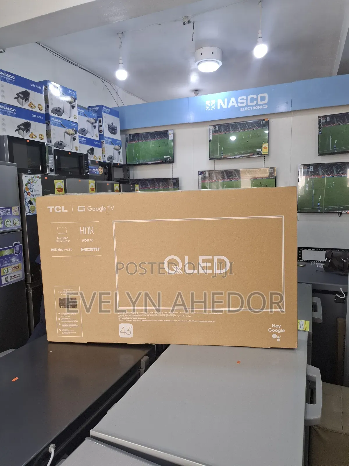 43 Inches TCL Smart Tv Qled Google Tv for Sale